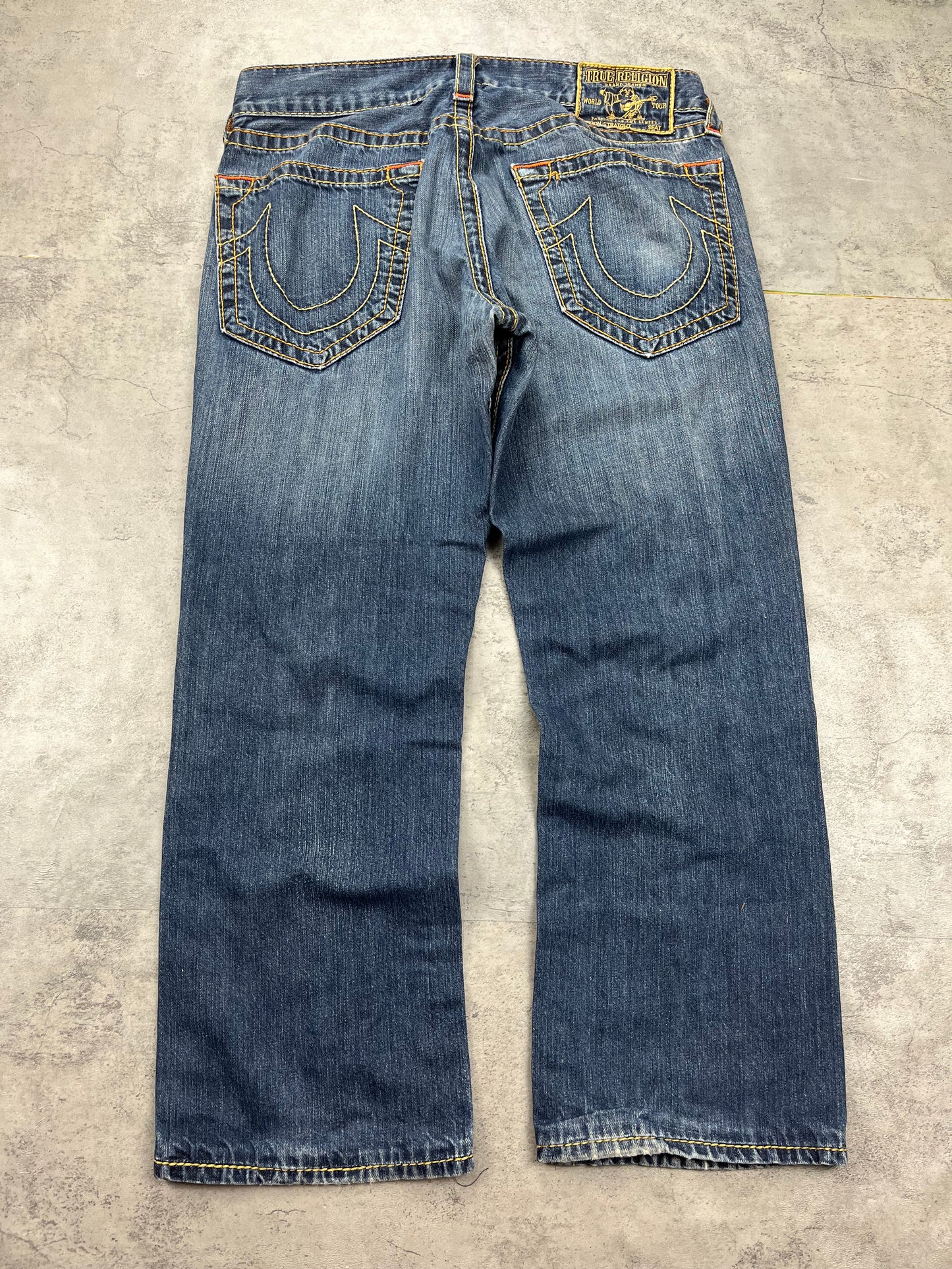 Vintage Y2k Baggy True Religion Jeans