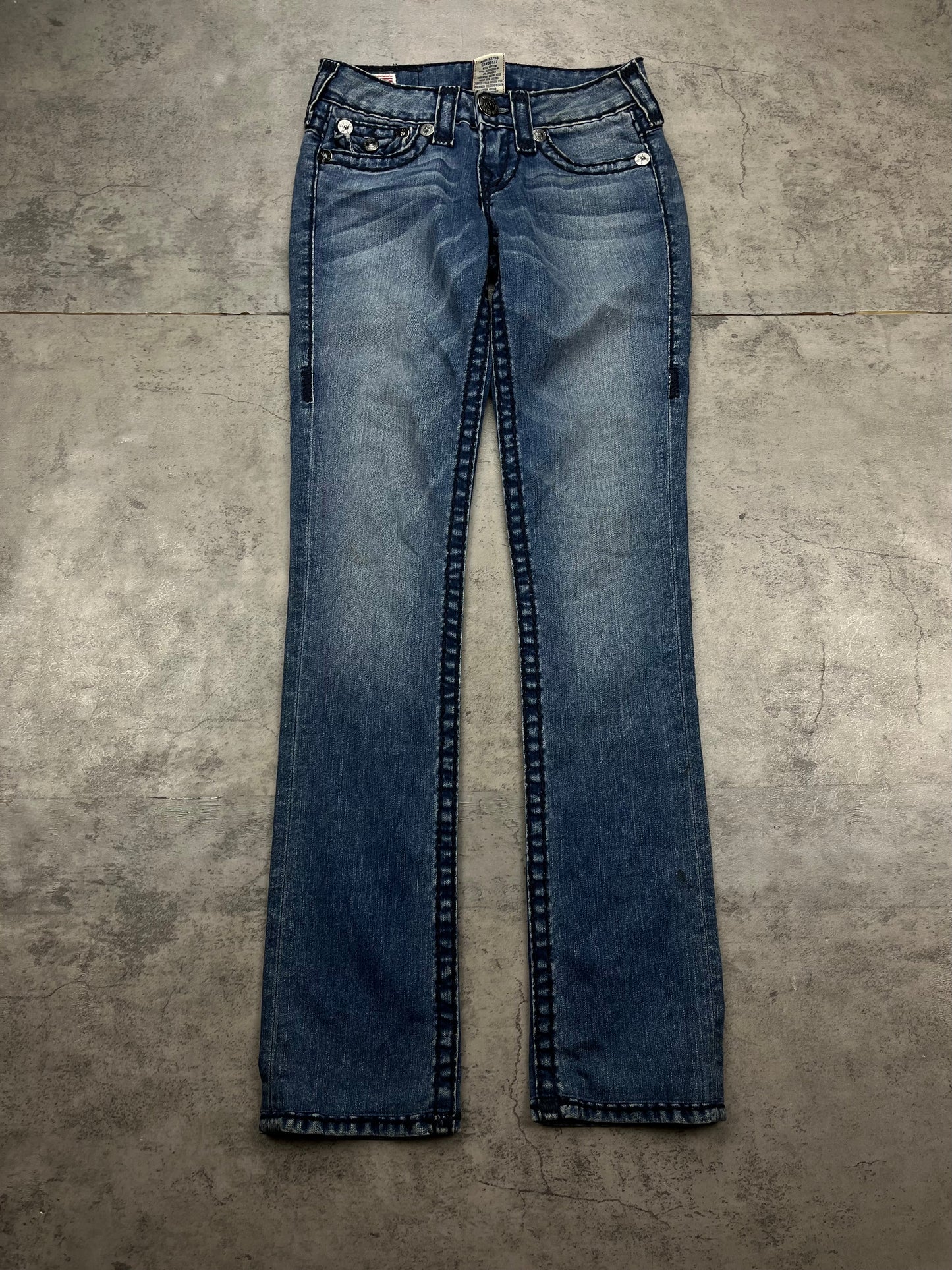 True Religion Straight Bootcut Y2k Vintage Jeans