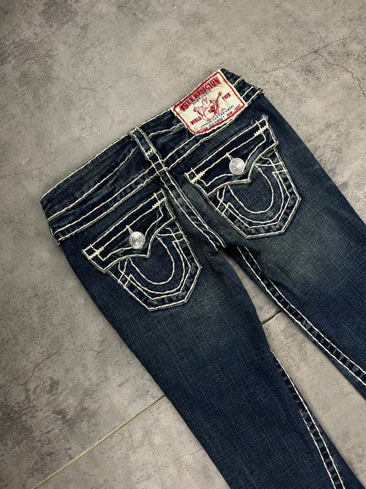 True Religion Rare Y2K Low Waist Bootcut Denim Flared Style