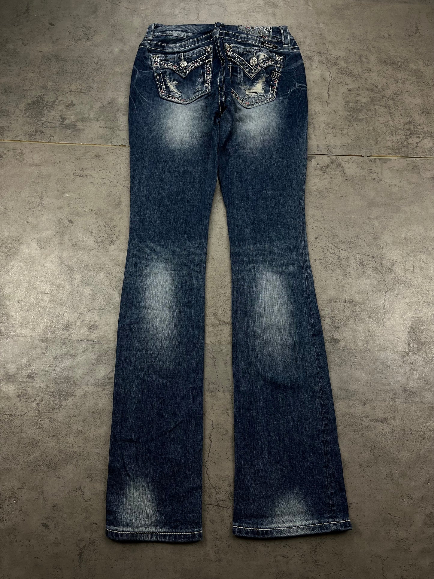 Miss me Lowrise Lowaist Bootcut Flared Y2k Vintage Jeans