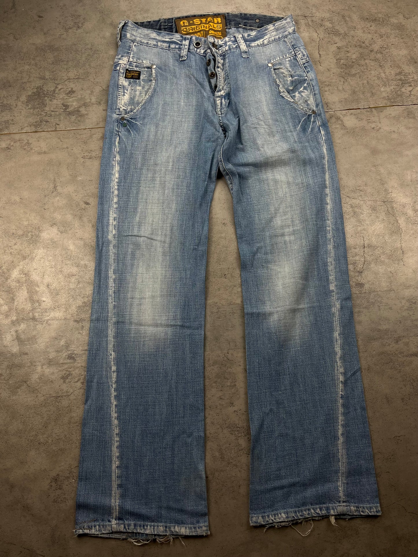 Vintage Y2k G-Star Raw Baggy Jeans Pasha Style