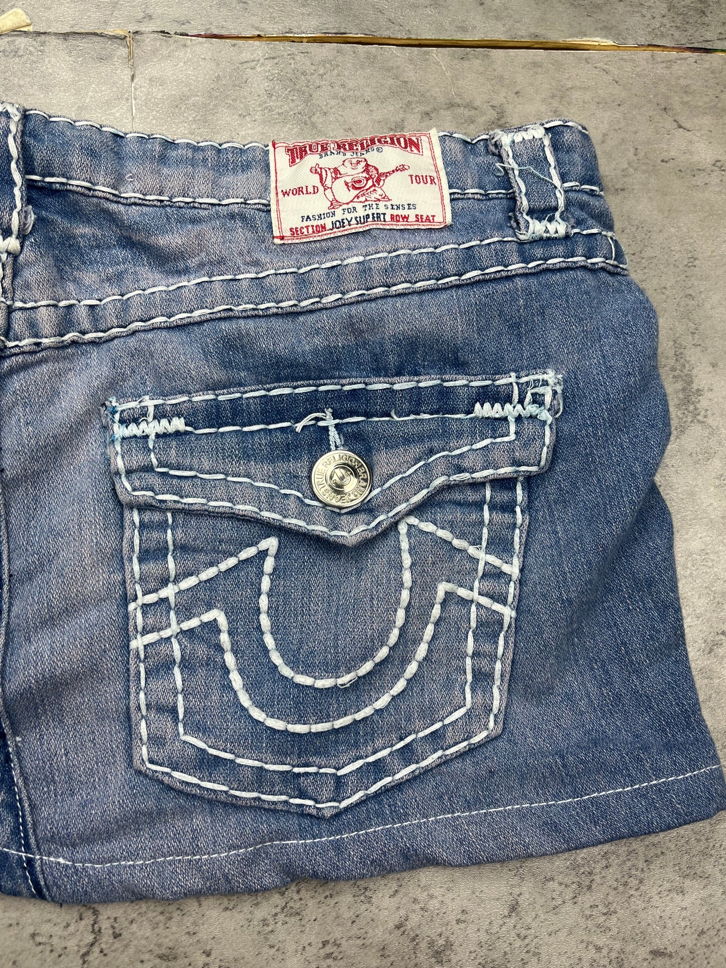 Mini True Religion Jeans Rock