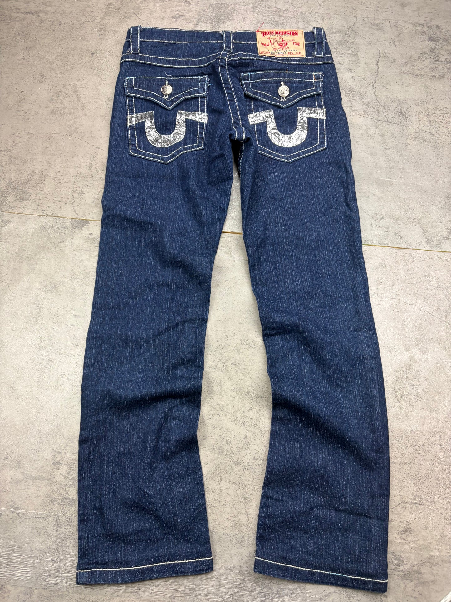 True Religion Vintage Low Rise Bootcut Denim