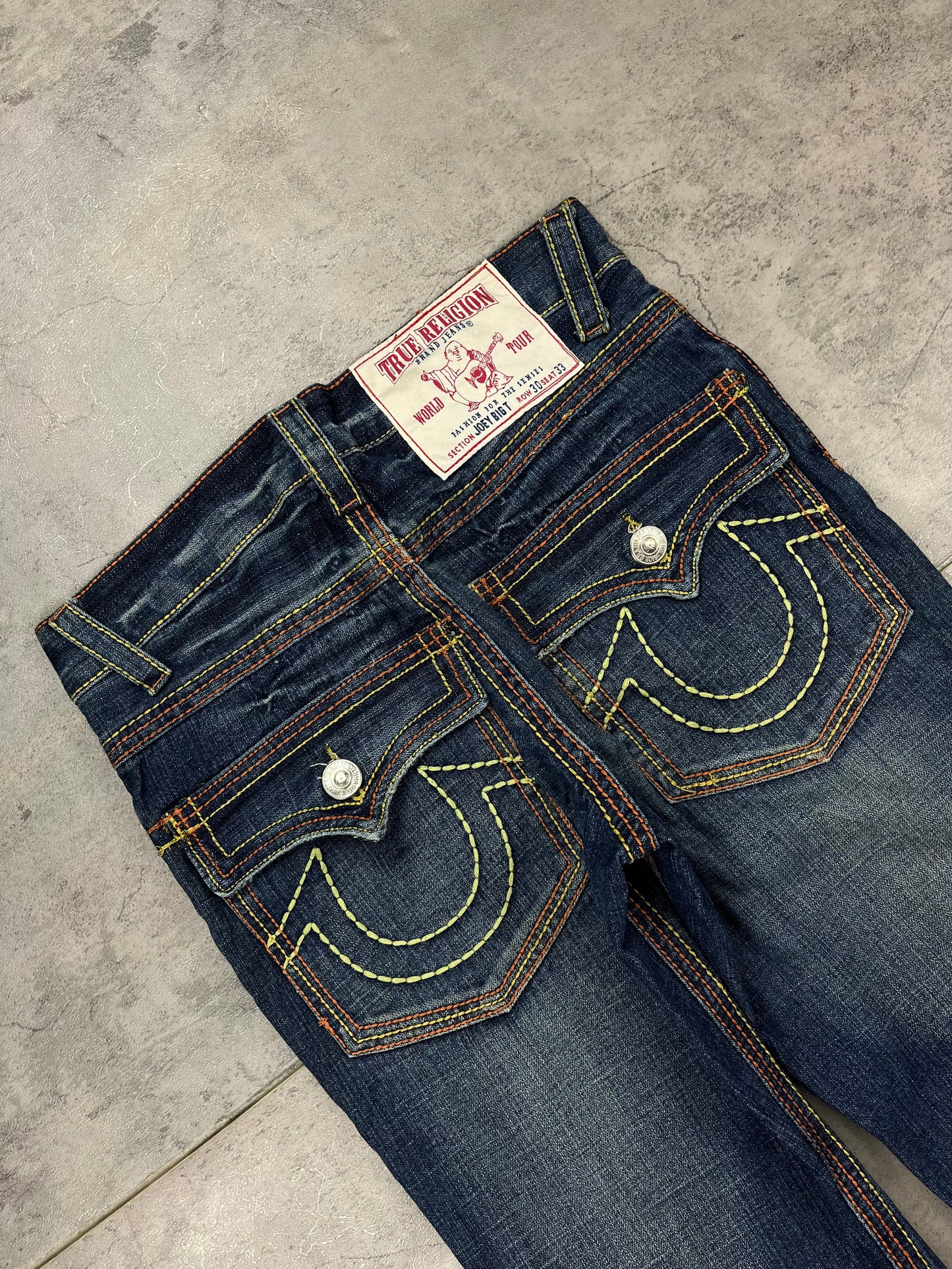 Bootcut True Religion Baggy Y2k Jeans