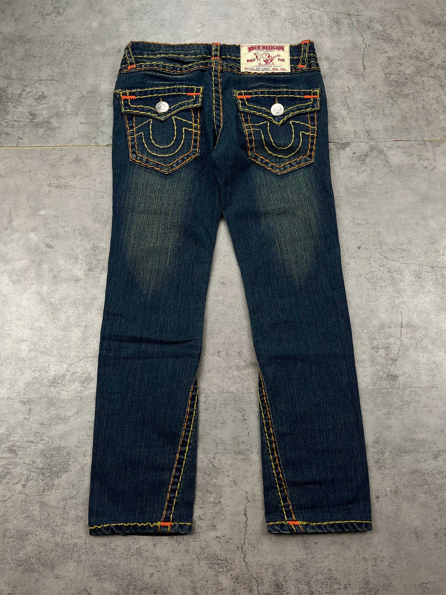 Straight True Religion Pasha Y2k Baggy Jeans
