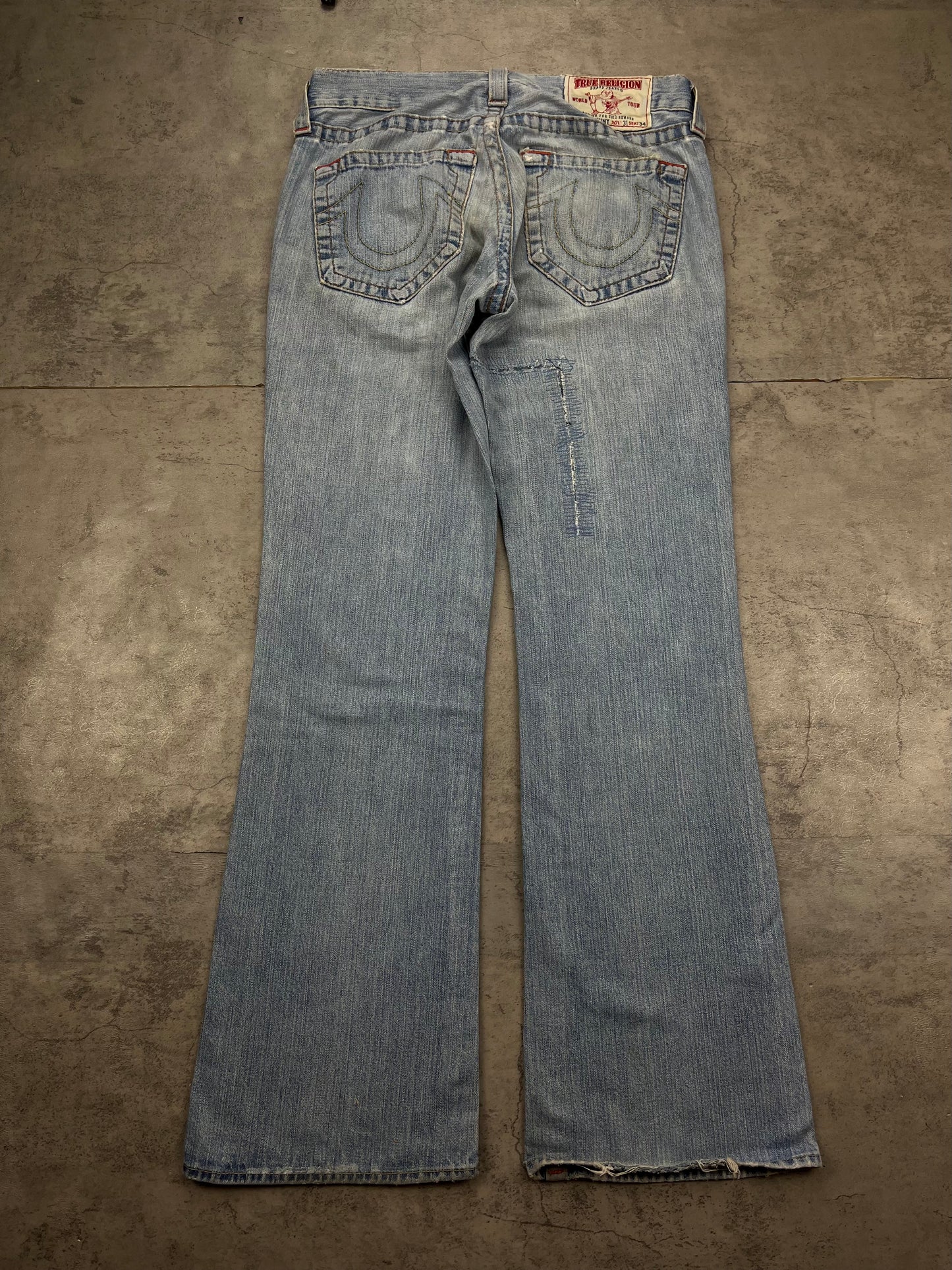 True Religion Johnny Y2k Baggy Jeans Vintage
