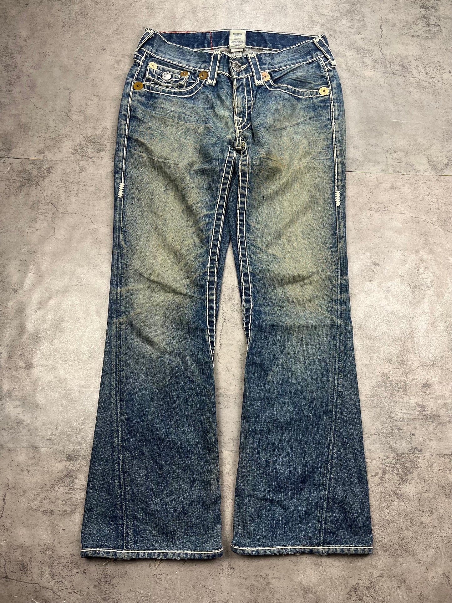 Vintage Y2k Bootcut Flared True Religion Jeans