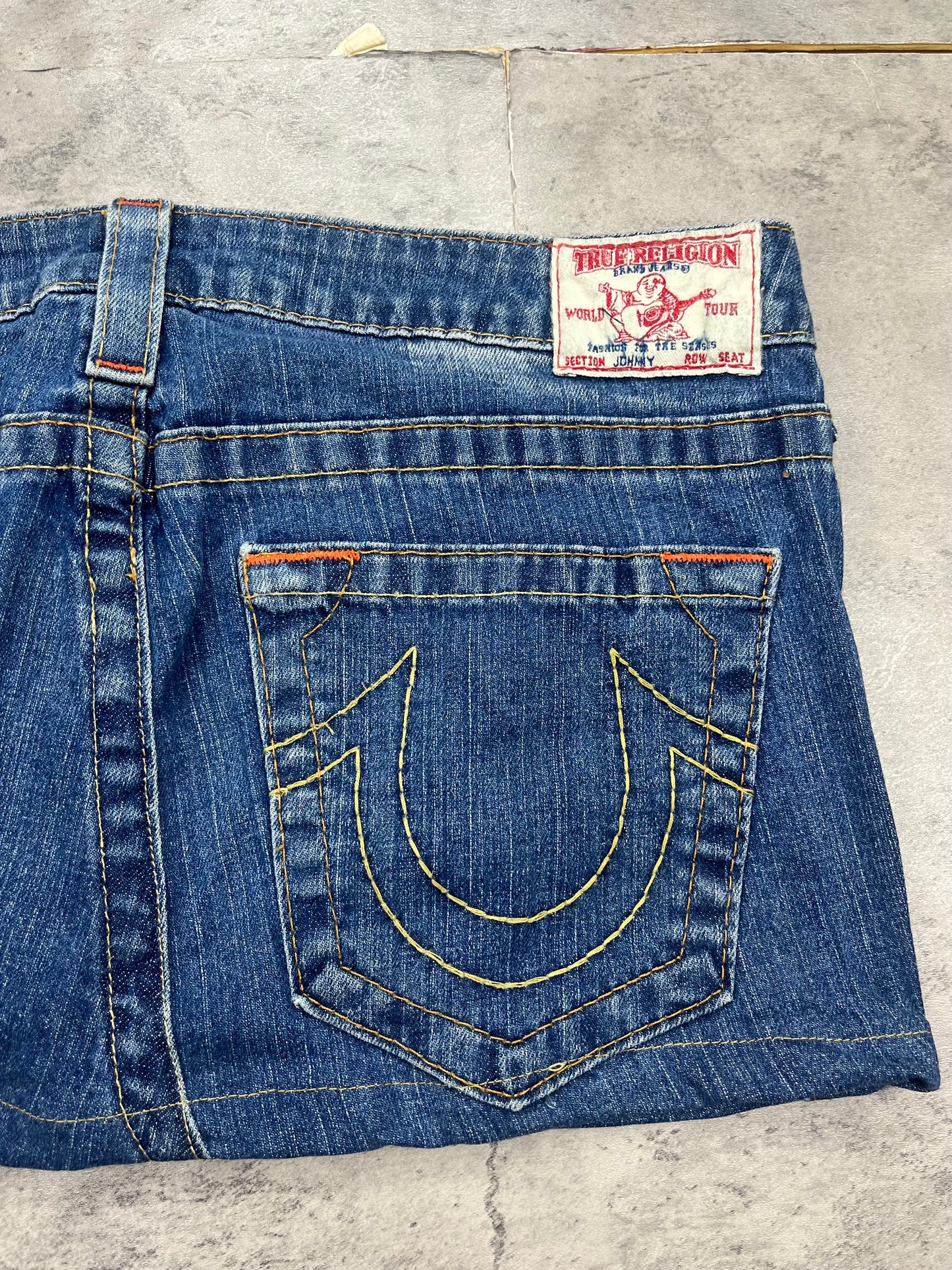 Mini Y2k True Religion Jeans Rock