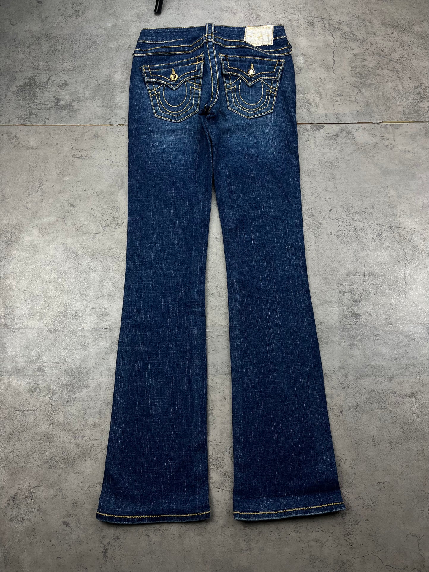 Rare True Religion Glitzer Lowwaist Y2k Bootcut Jeans