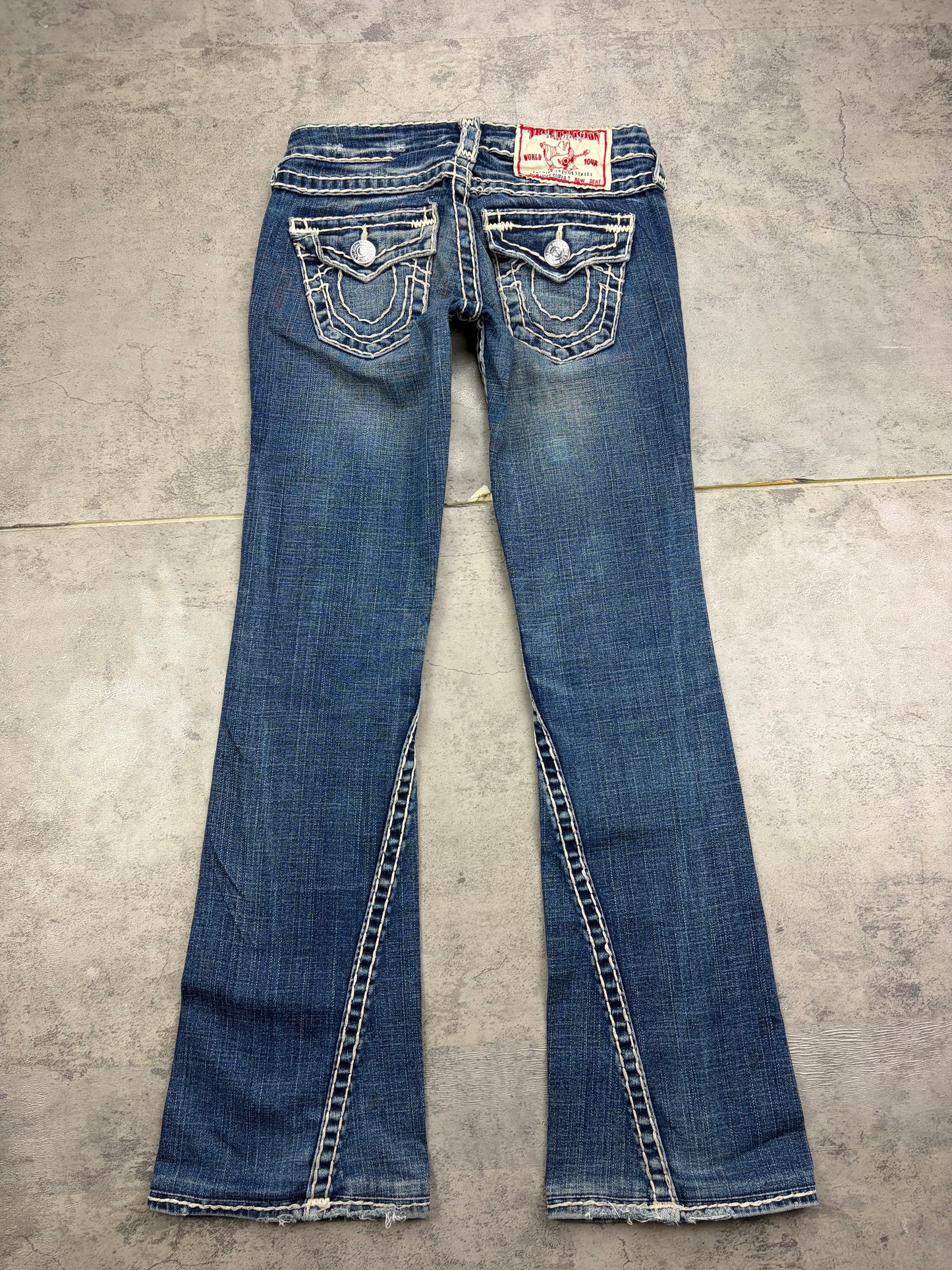 True Religion Lowwaist Flared Bootcut Jeans Y2k