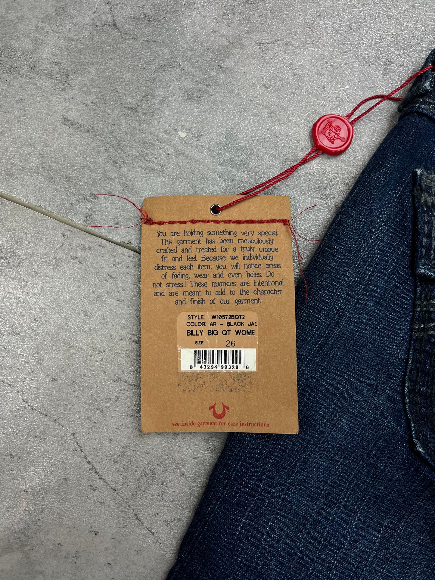 Lowwaist True Religion Deadstock Y2k Bootcut Flared Jeans