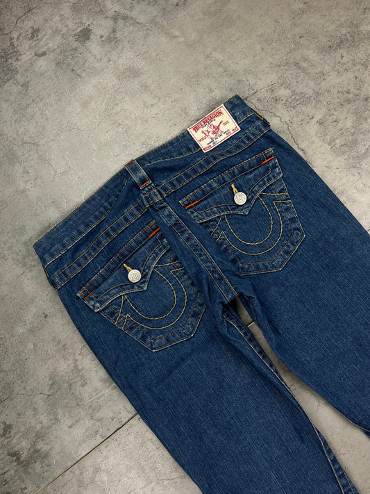 Rare Vintage True Religion Jeans Bootcut Flared Y2K Low Rise