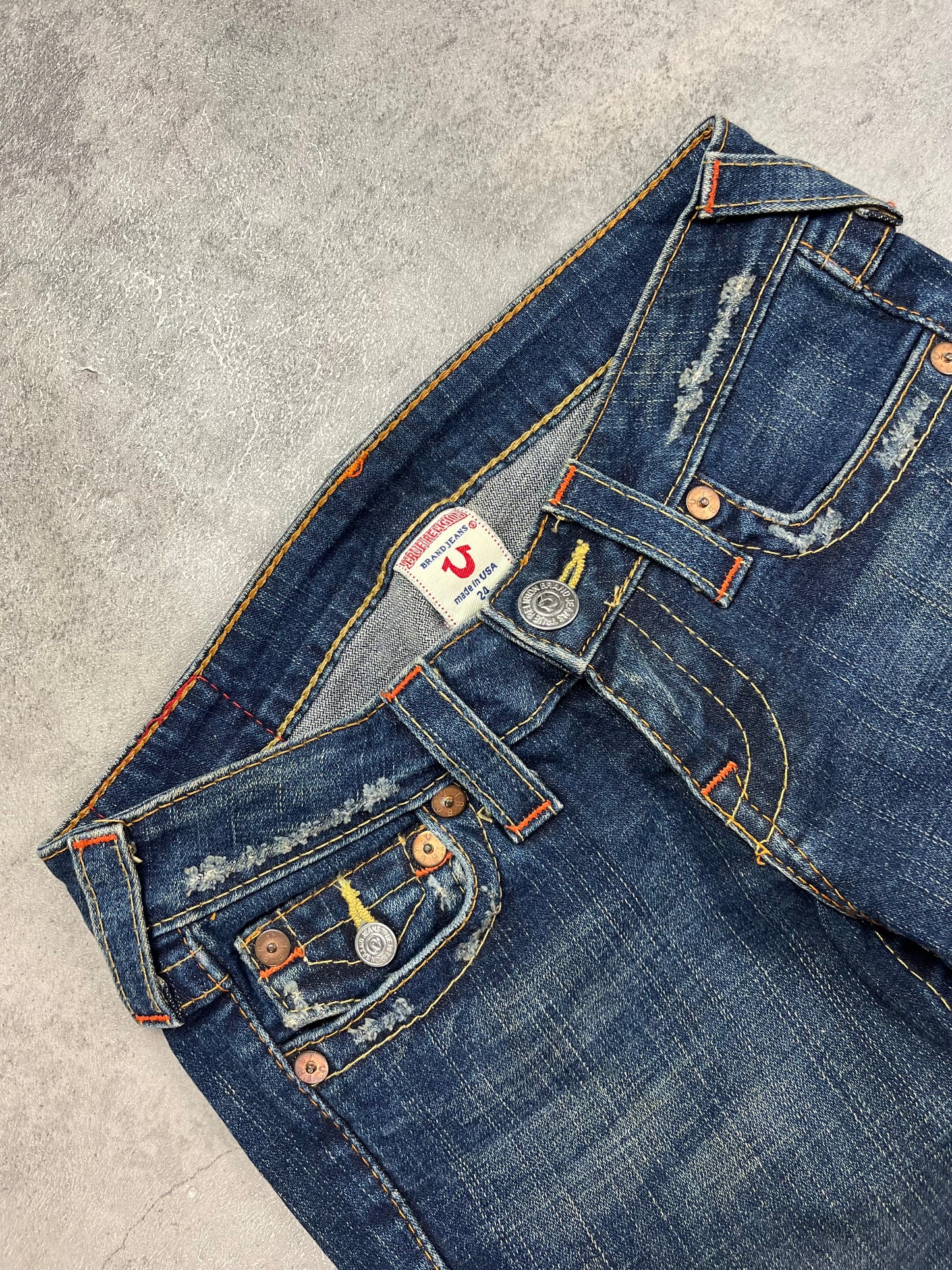 Vintage Y2k Lowwaist True Religion Jeans