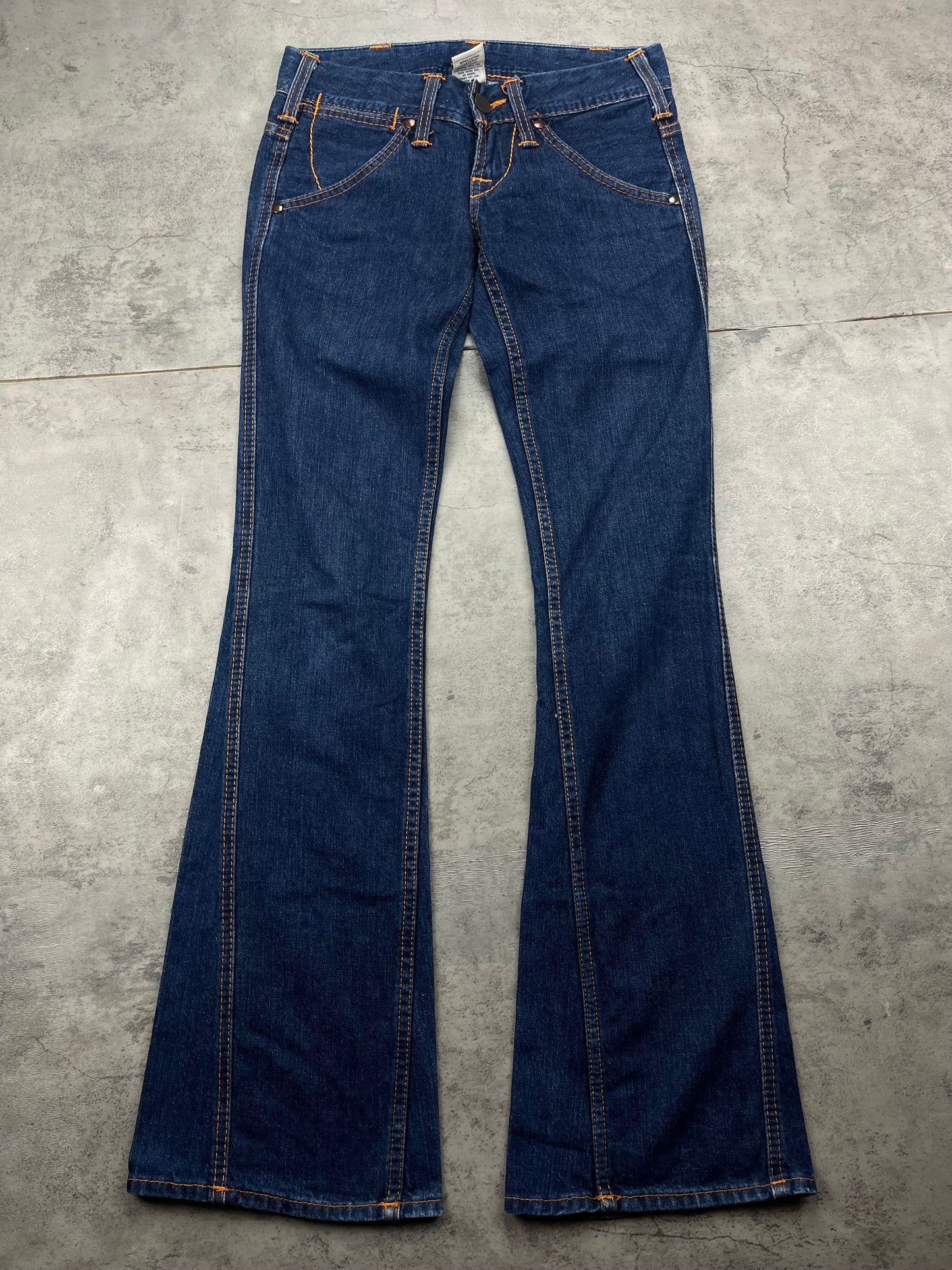 Vintage True Religion Rare Low Waist Bootcut Flared Denim Y2K Jeans