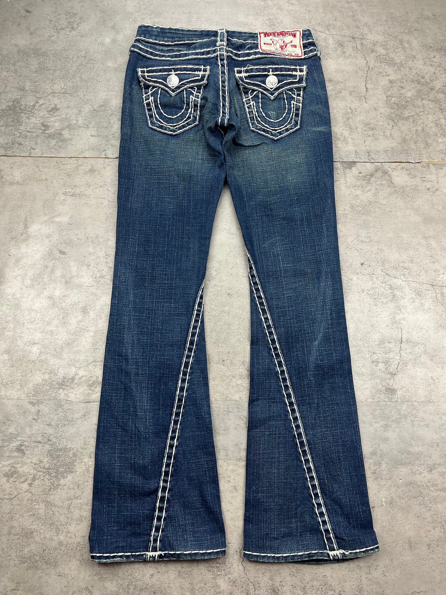True Religion Lowwaist Bootcut Vintage Jeans Y2k Flared