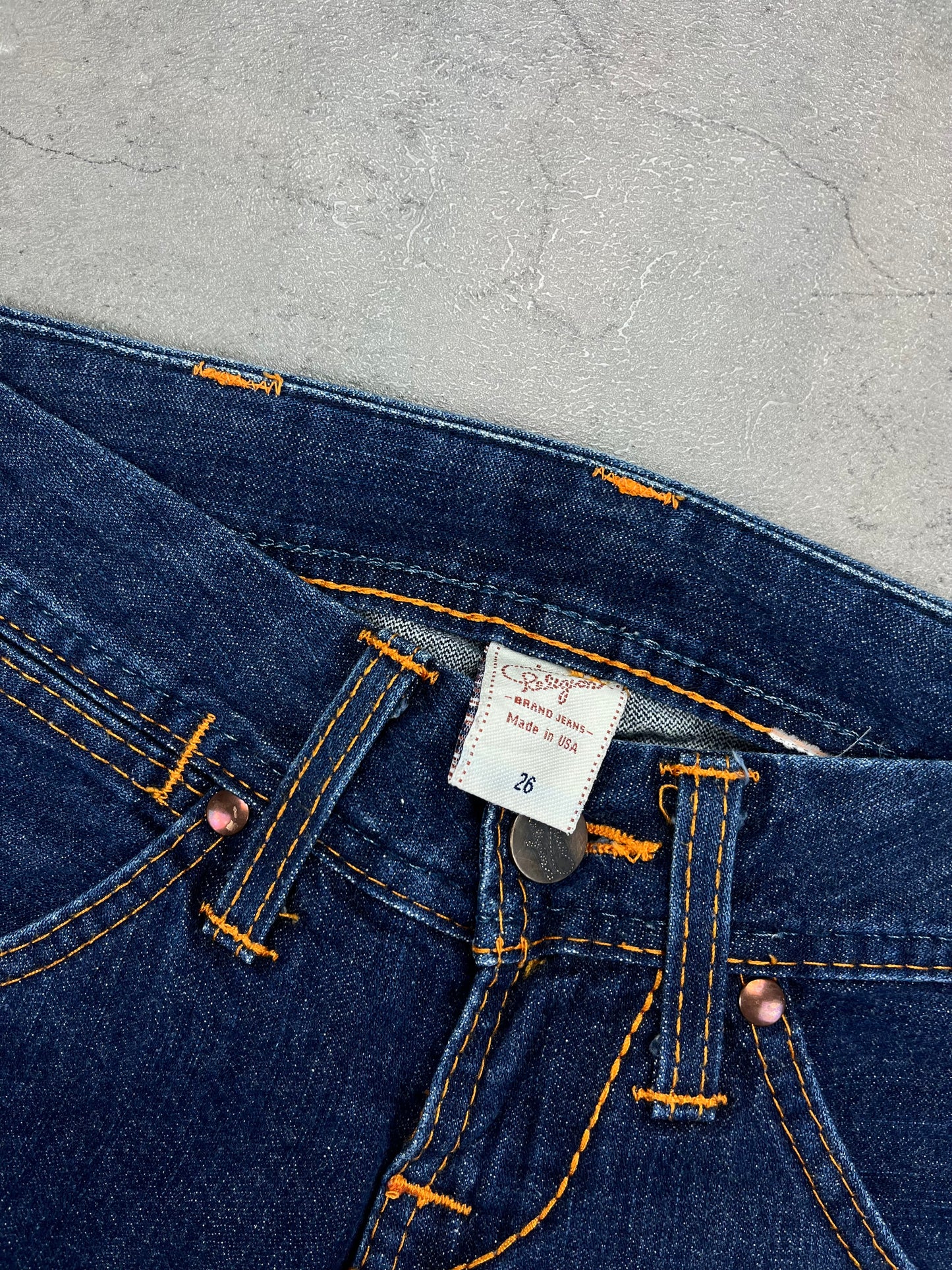Vintage True Religion Rare Low Waist Bootcut Flared Denim Y2K Jeans