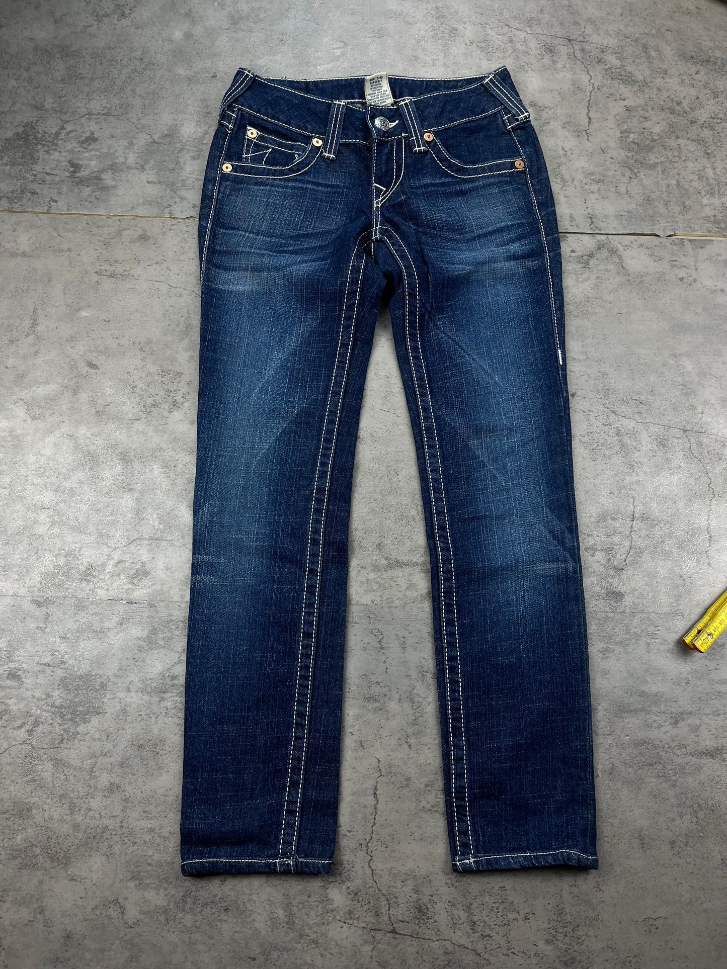 True Religion Lowwaist Y2k Straight Jeans