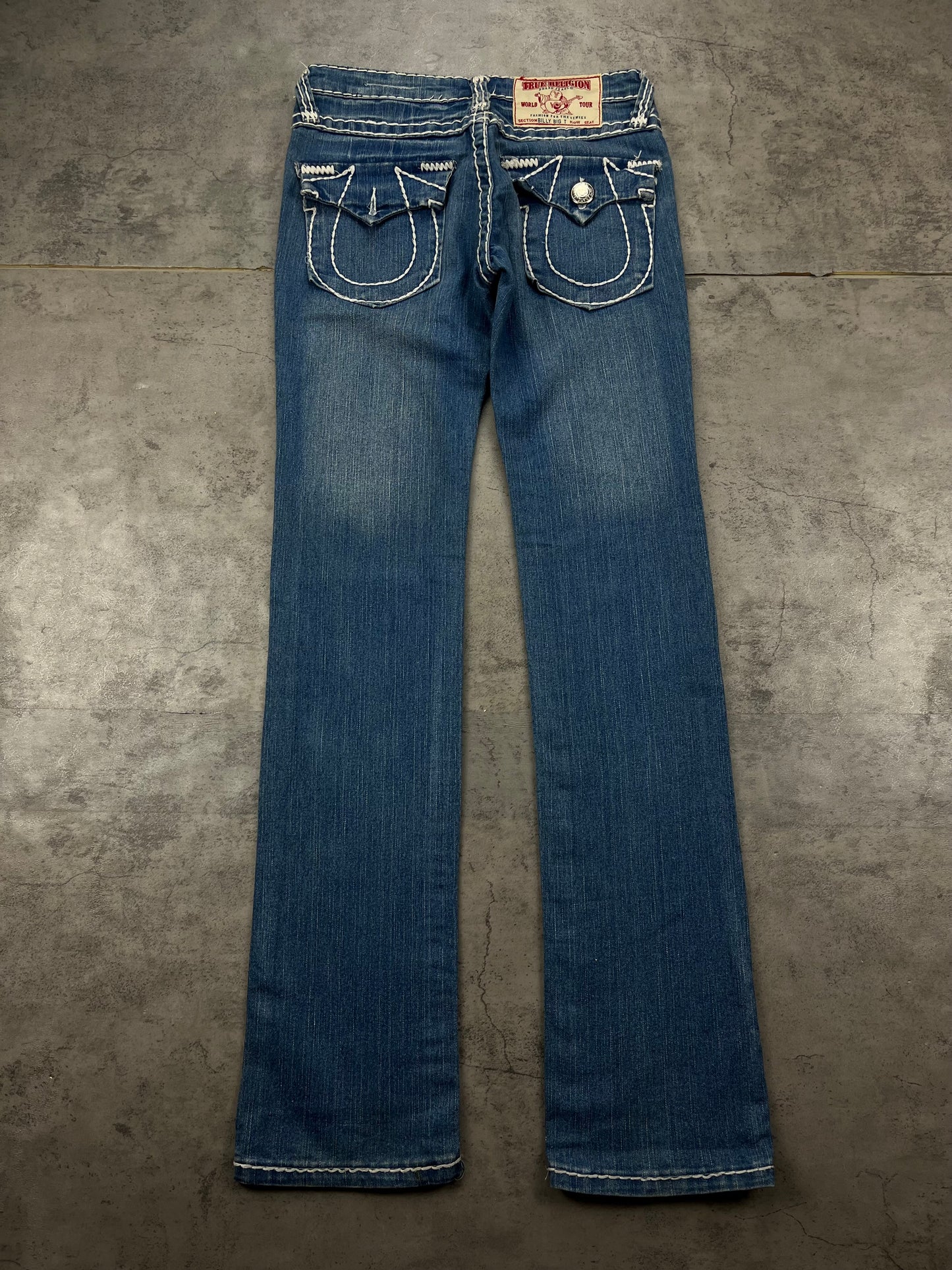 Lowwaist True Religion Bootcut Flared Vintage Jeans