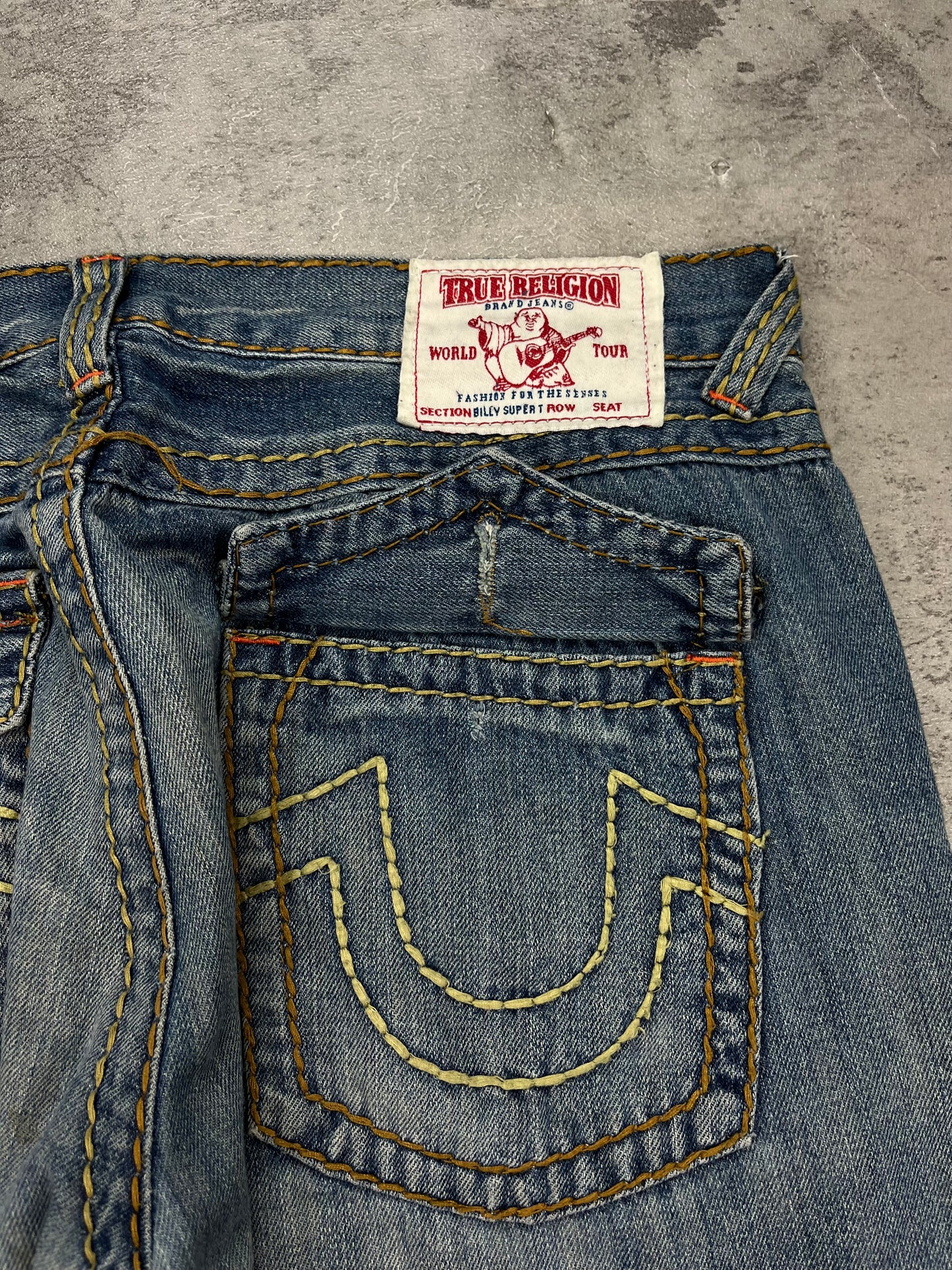 True Religion Y2k Baggy Vintage jeans Pasha Style