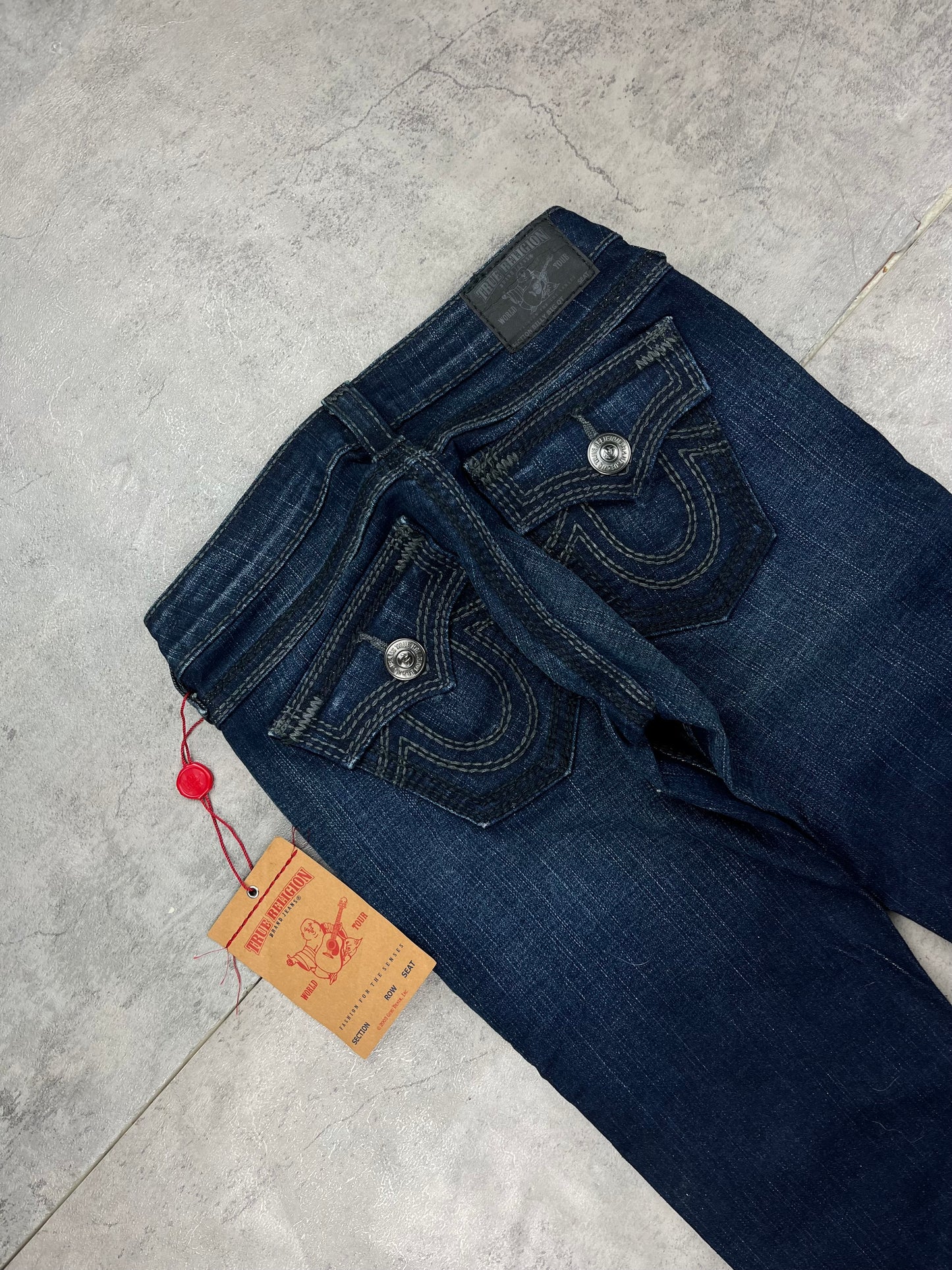 Lowwaist True Religion Deadstock Y2k Bootcut Flared Jeans