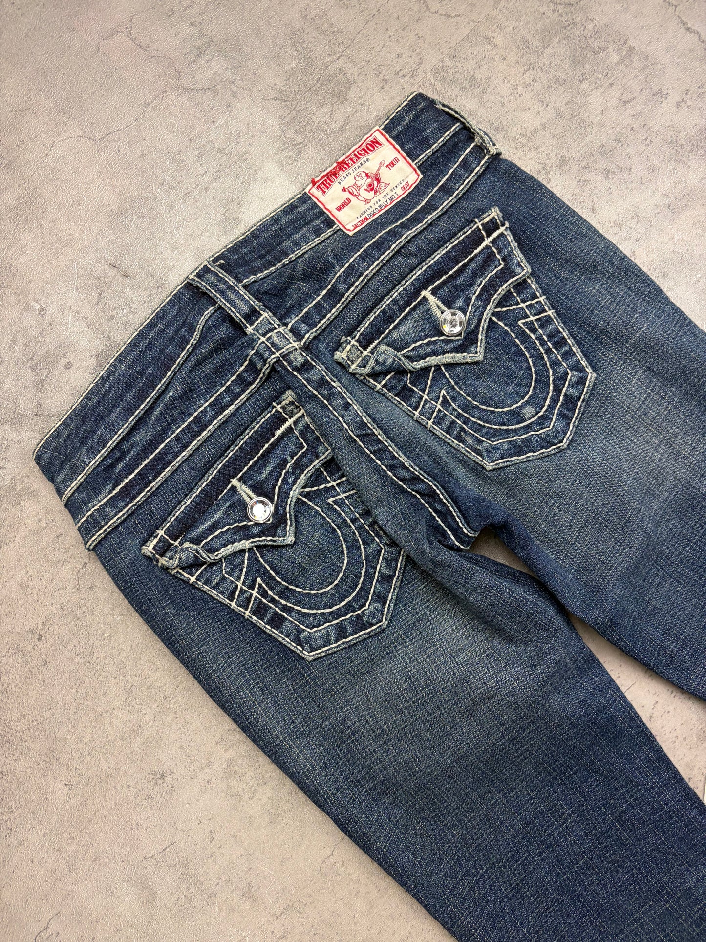 True Religion Bootcut Low Waist Jeans
