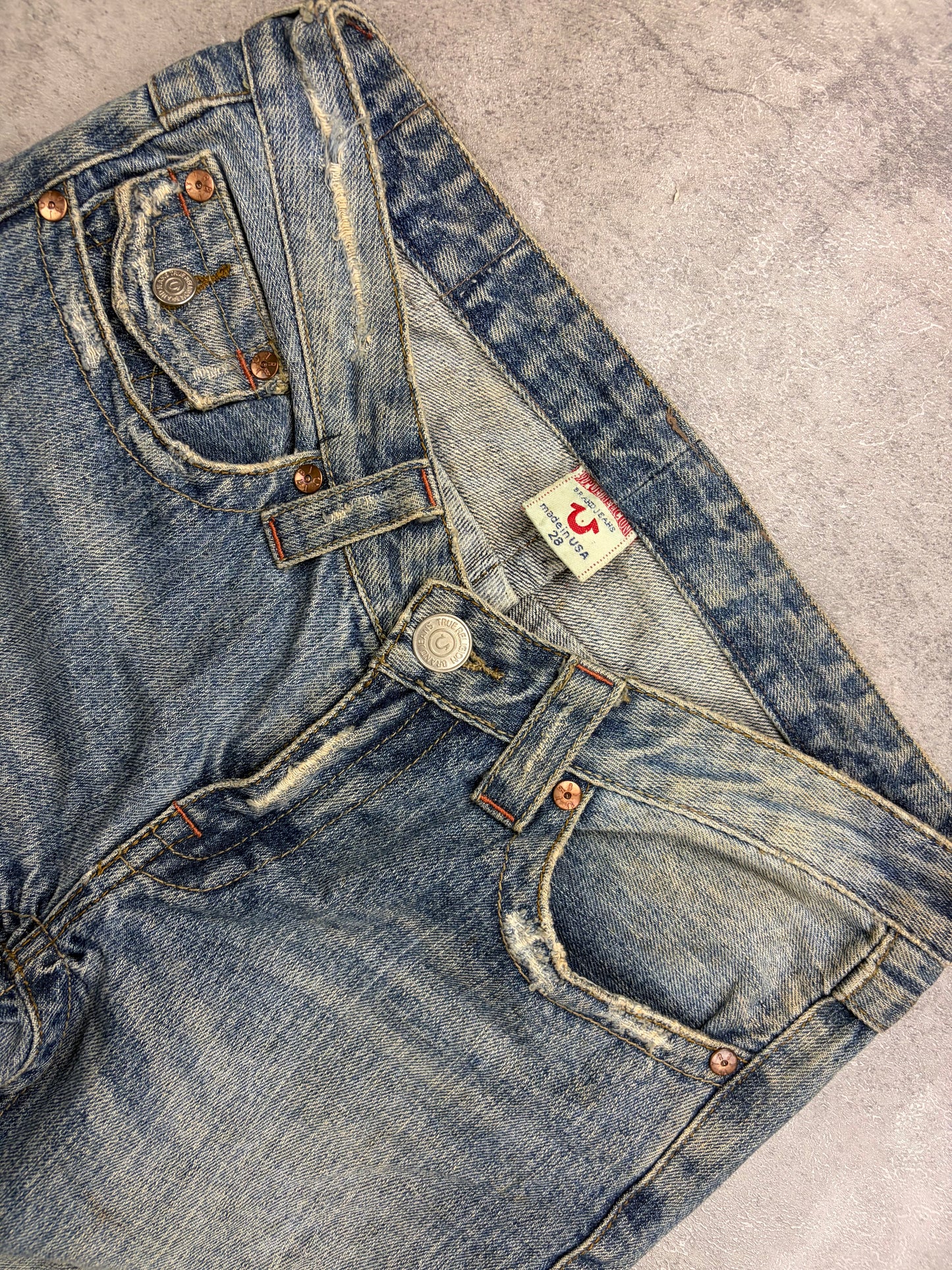 True Religion Y2K Flared Jeans Vintage