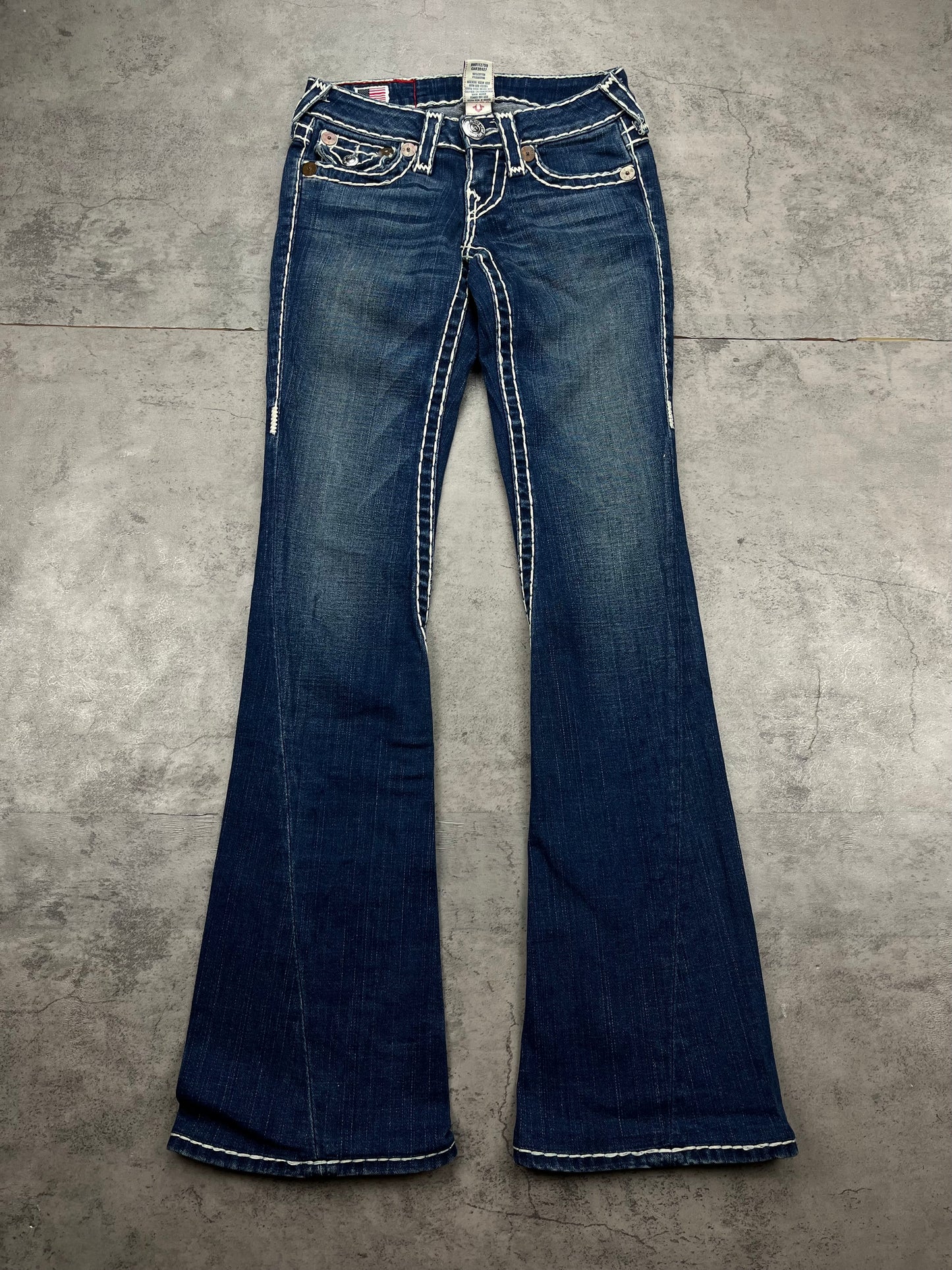 Vintage True Religion Bootcut Jeans Y2k