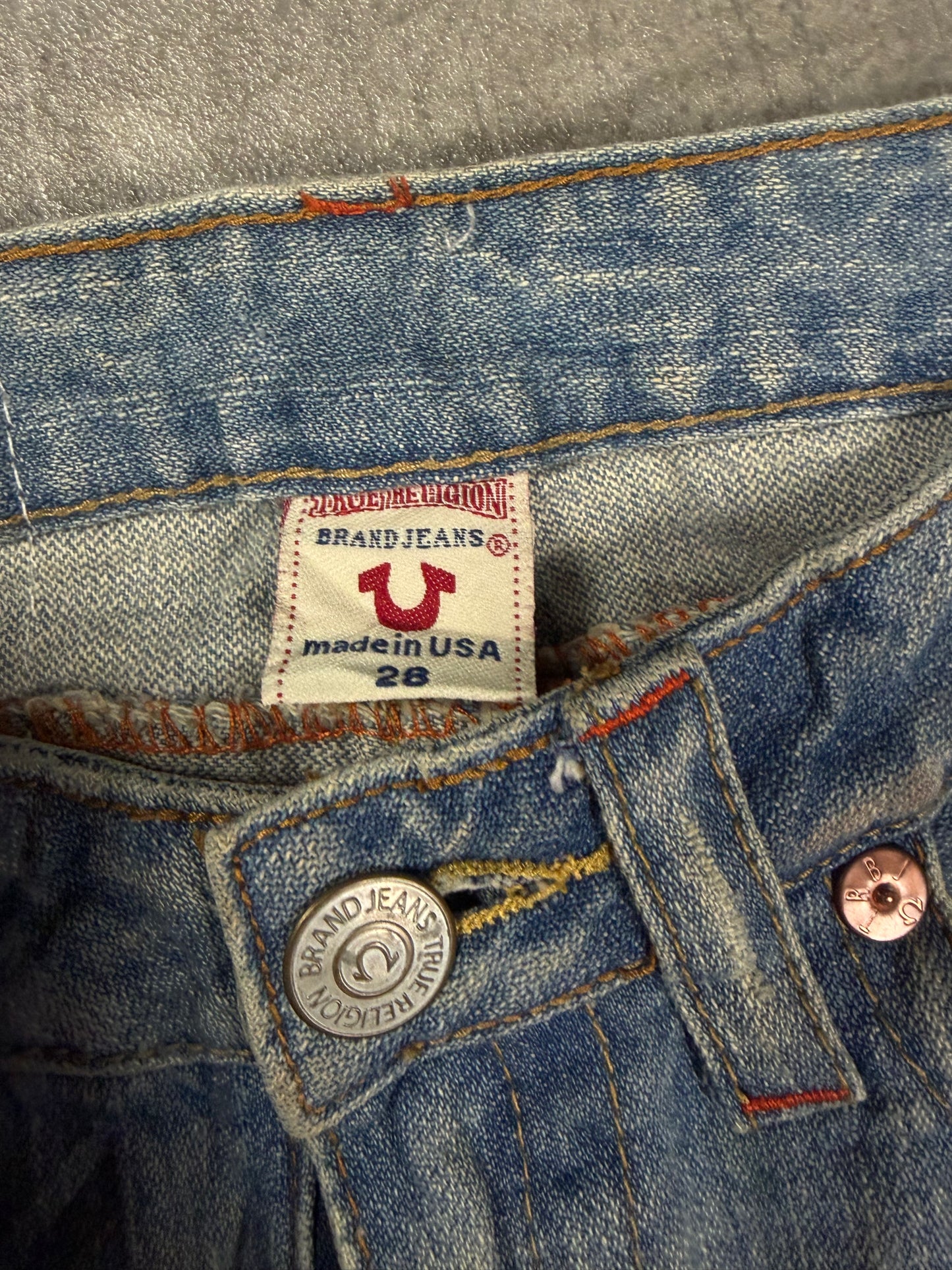 true religion jeans vintage flared low waist