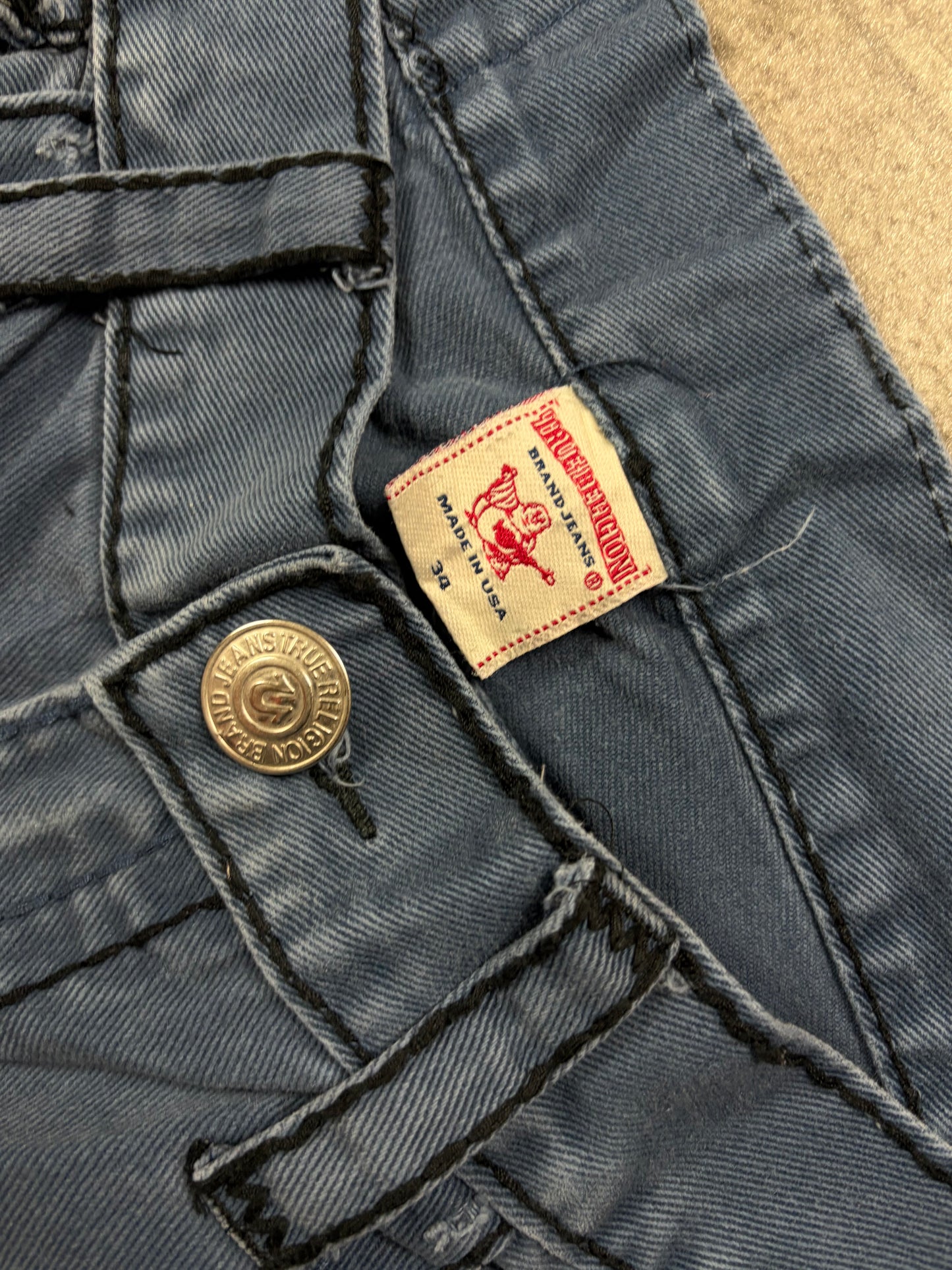 Vintage Y2K True Religion Bootcut Flared Low Waist Jeans