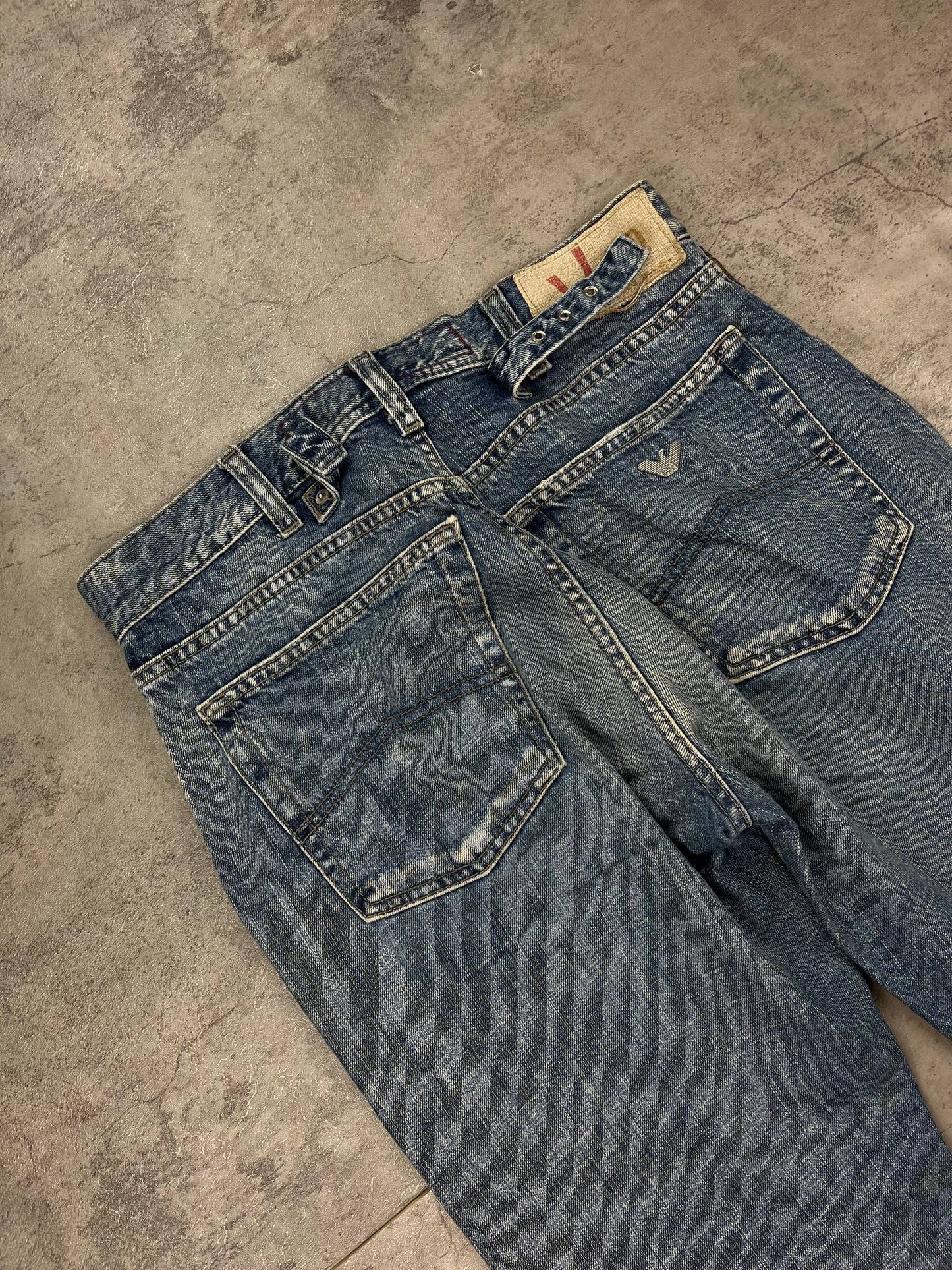 Vintage Armani Baggy Y2k Jeans