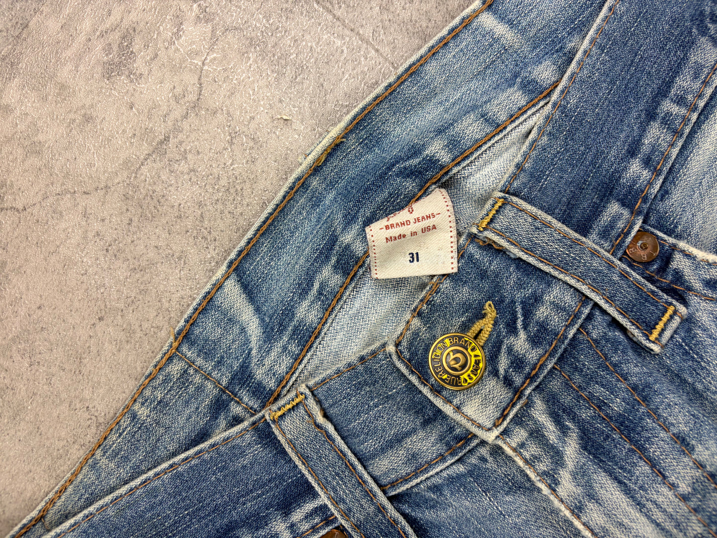 True Religion Low Rise Bootcut Denim