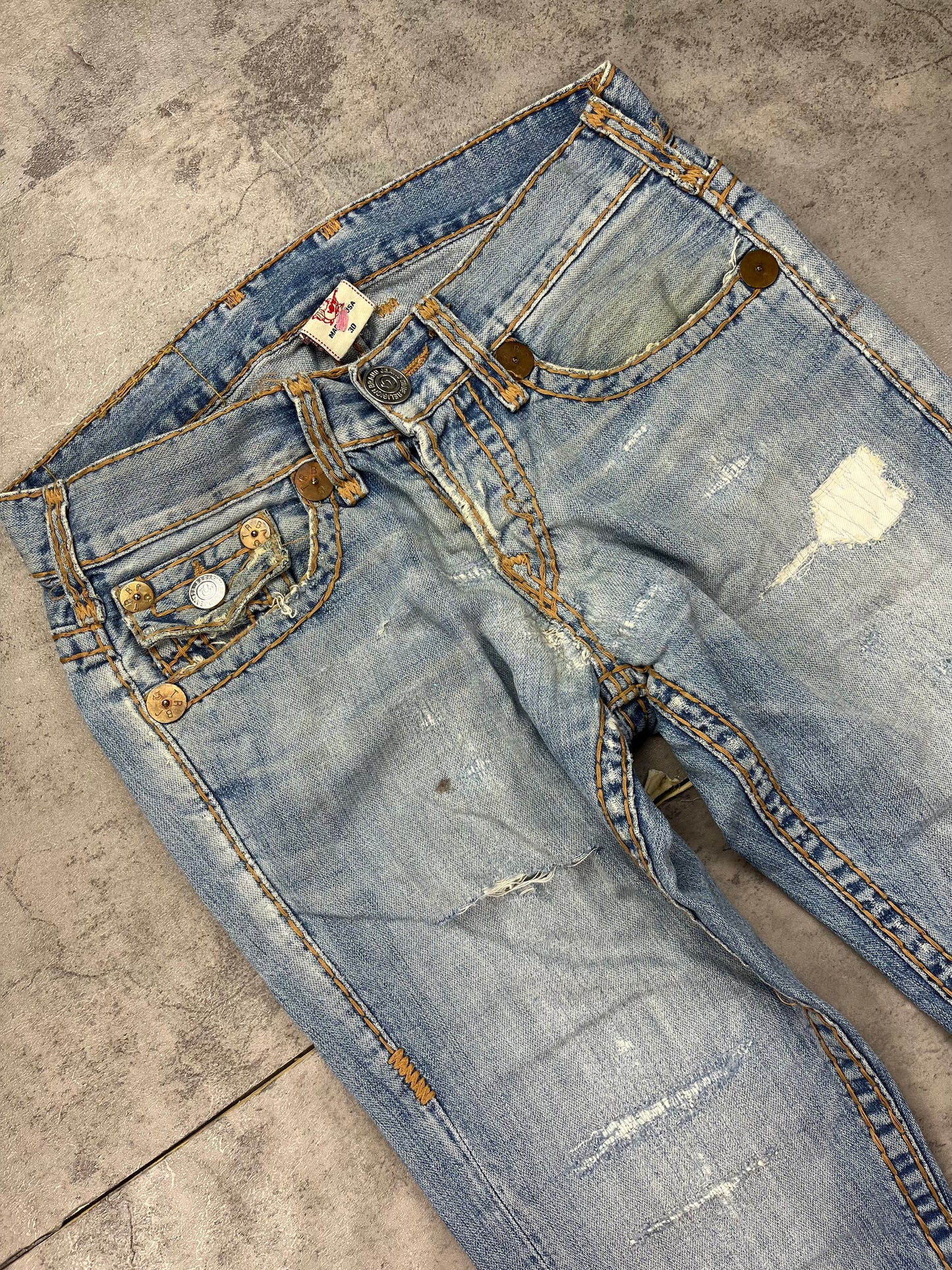Vintage Y2k Straight True Religion Jeans
