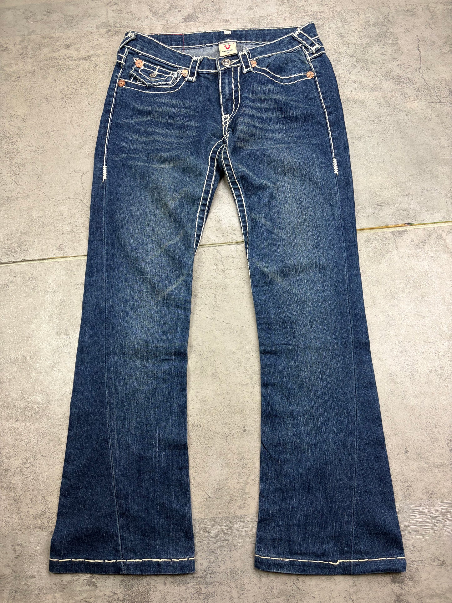 True Religion Bootcut Flared Jeans Y2k