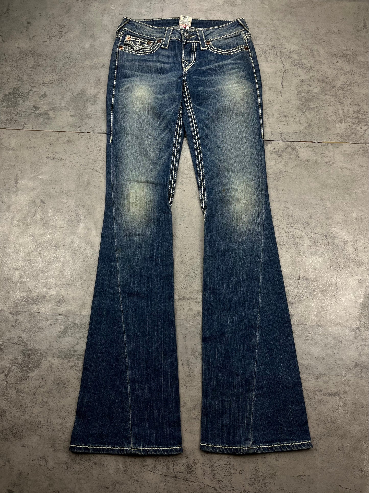 True Religion Bootcut Flared Y2k Jeans