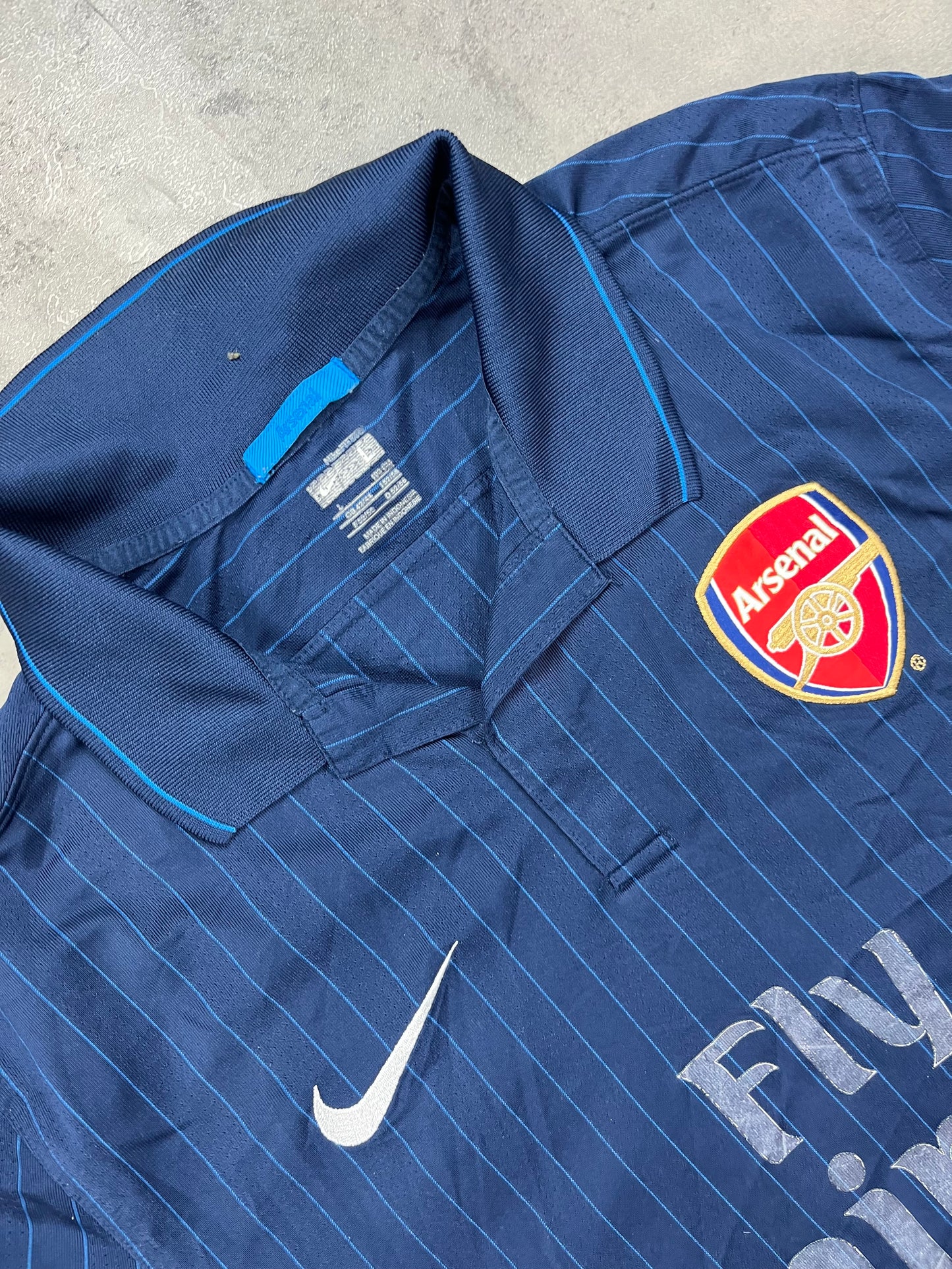 Vintage Y2k Rashad Arsenal Jersey L
