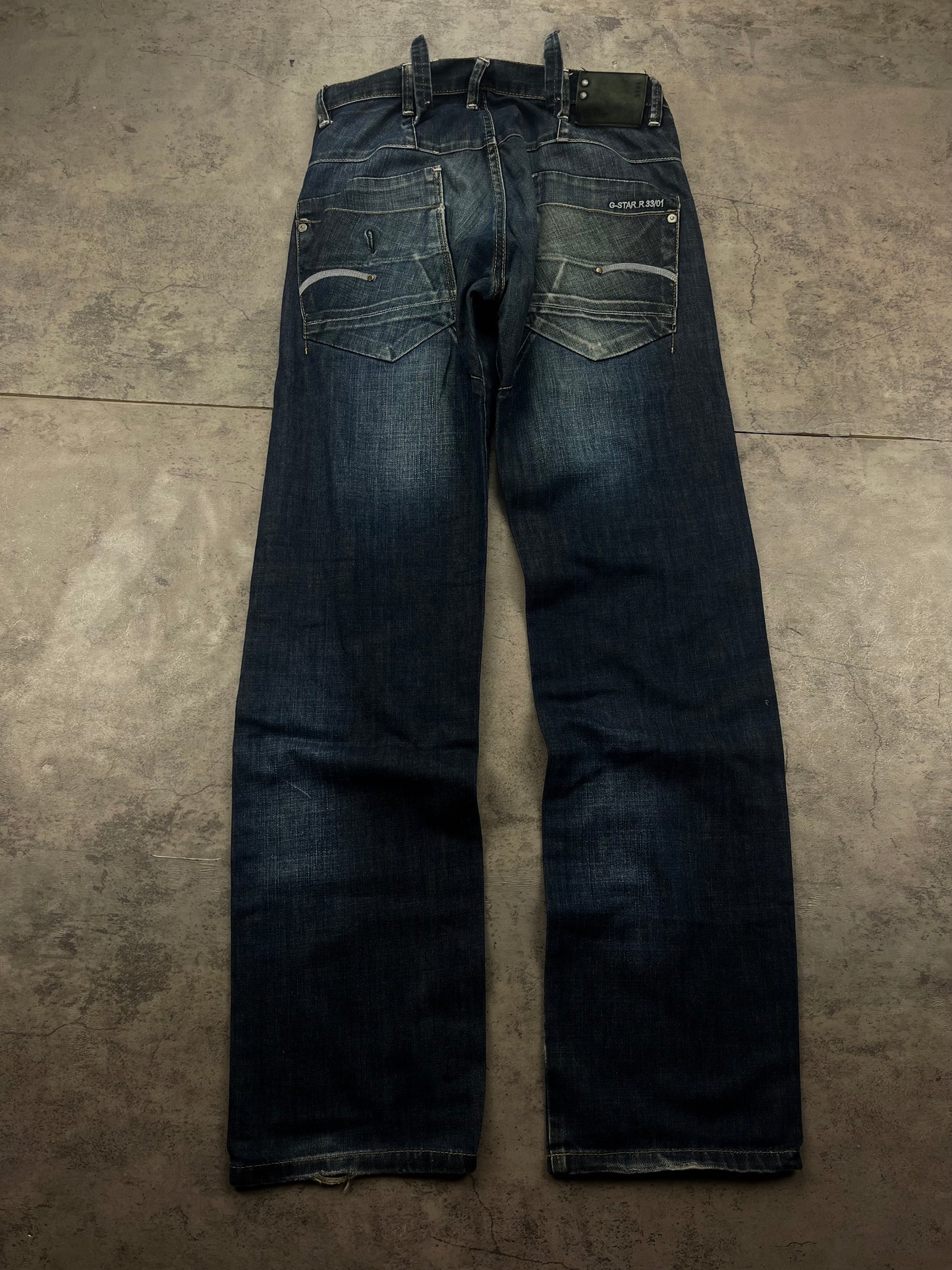 Vintage G-Star RAW Baggy Washed Pasha Style Y2k Jeans