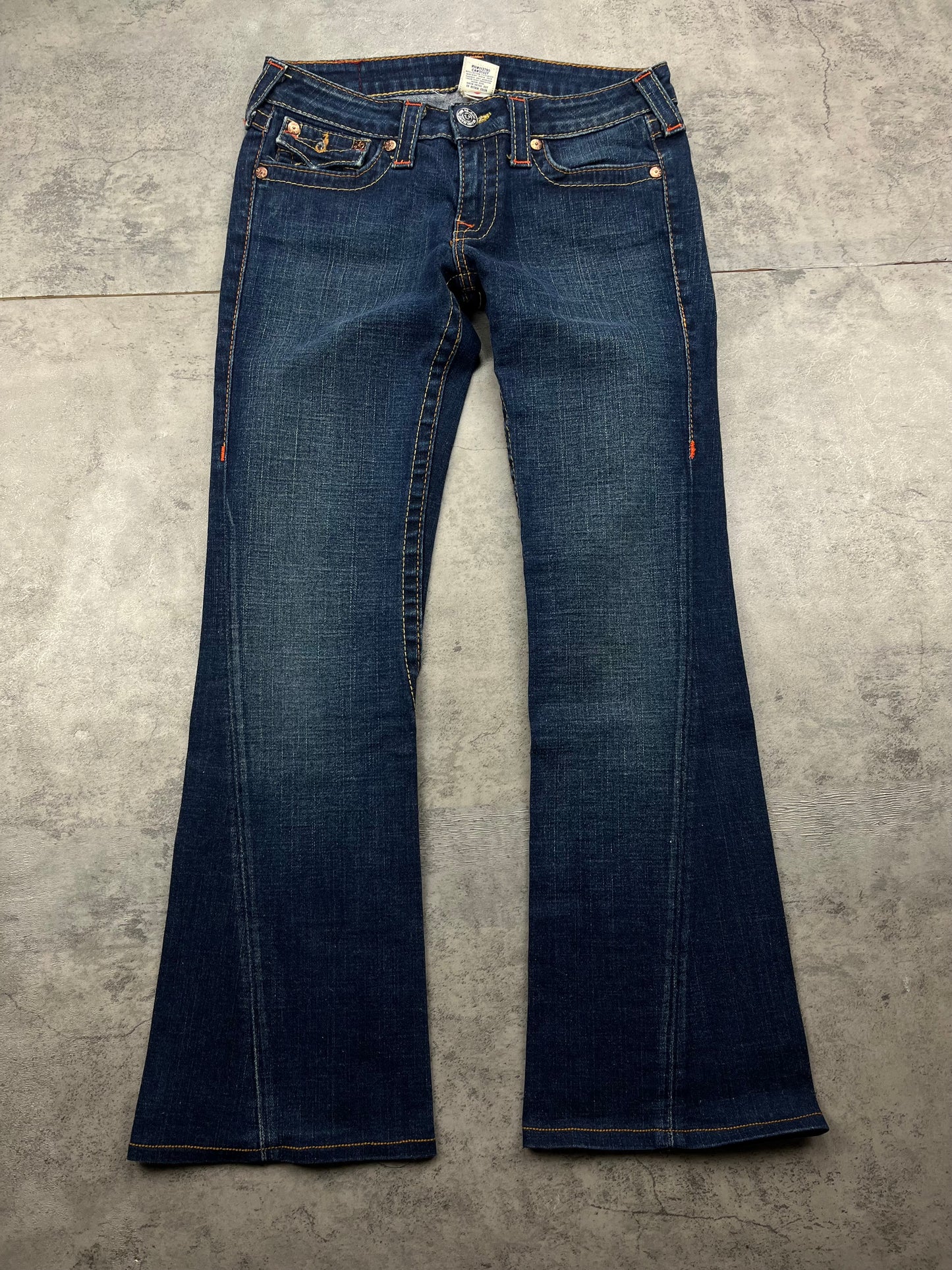 are True Religion Y2K Vintage Denim Bootcut Low Waist Flared