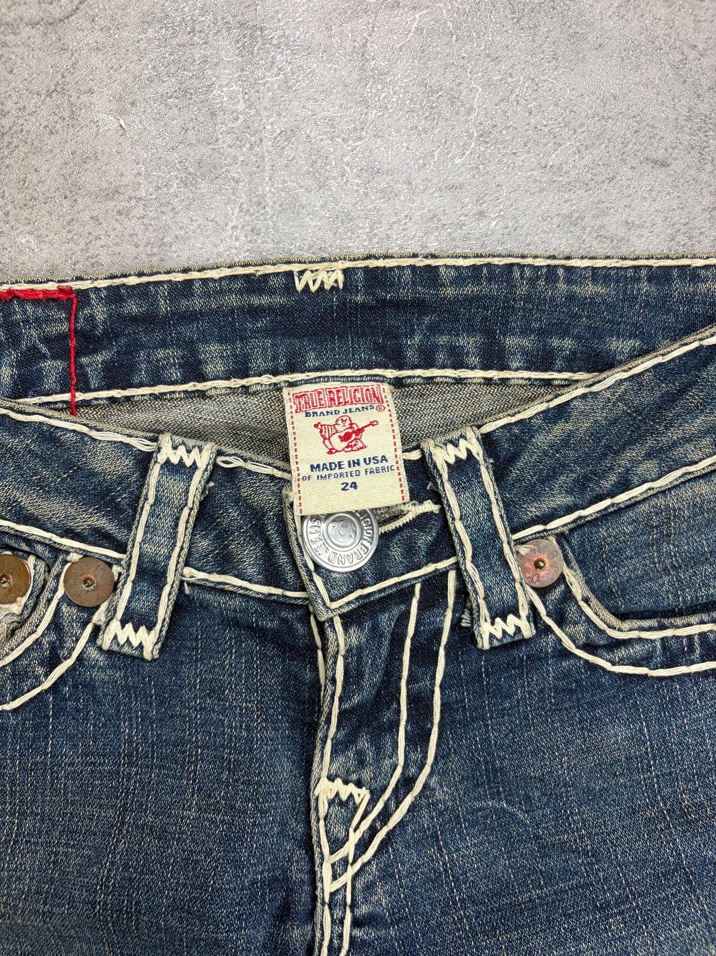 True Religion Bootcut Low Waist Jeans