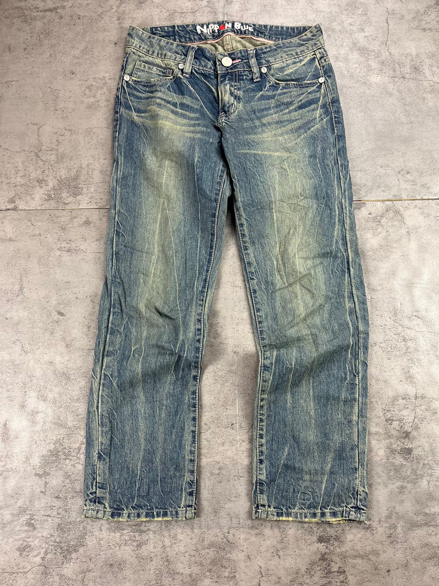 Vintage Y2k Japanese Denim W28