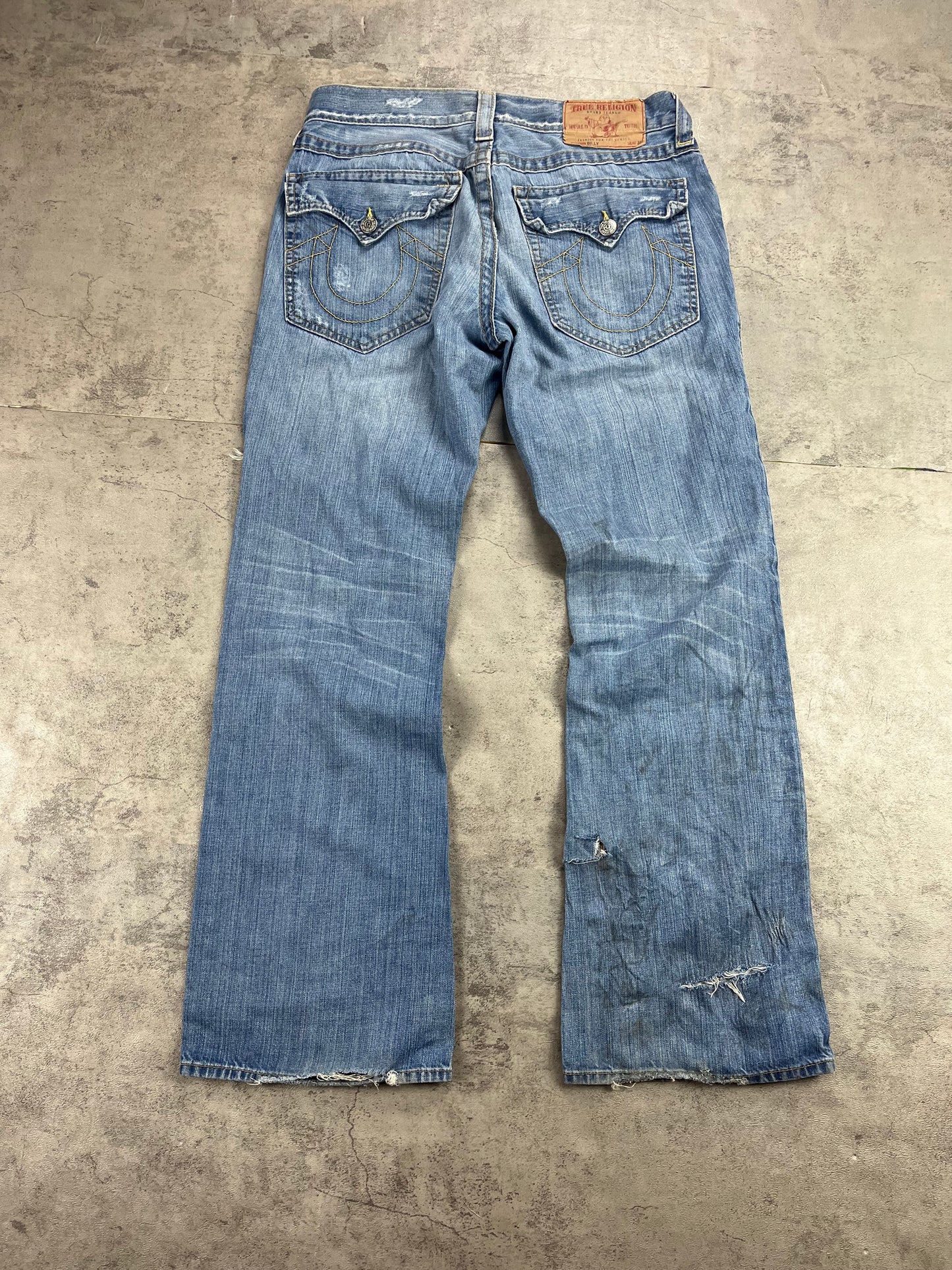 Vintage Y2k True Religion Baggy Jeans W34