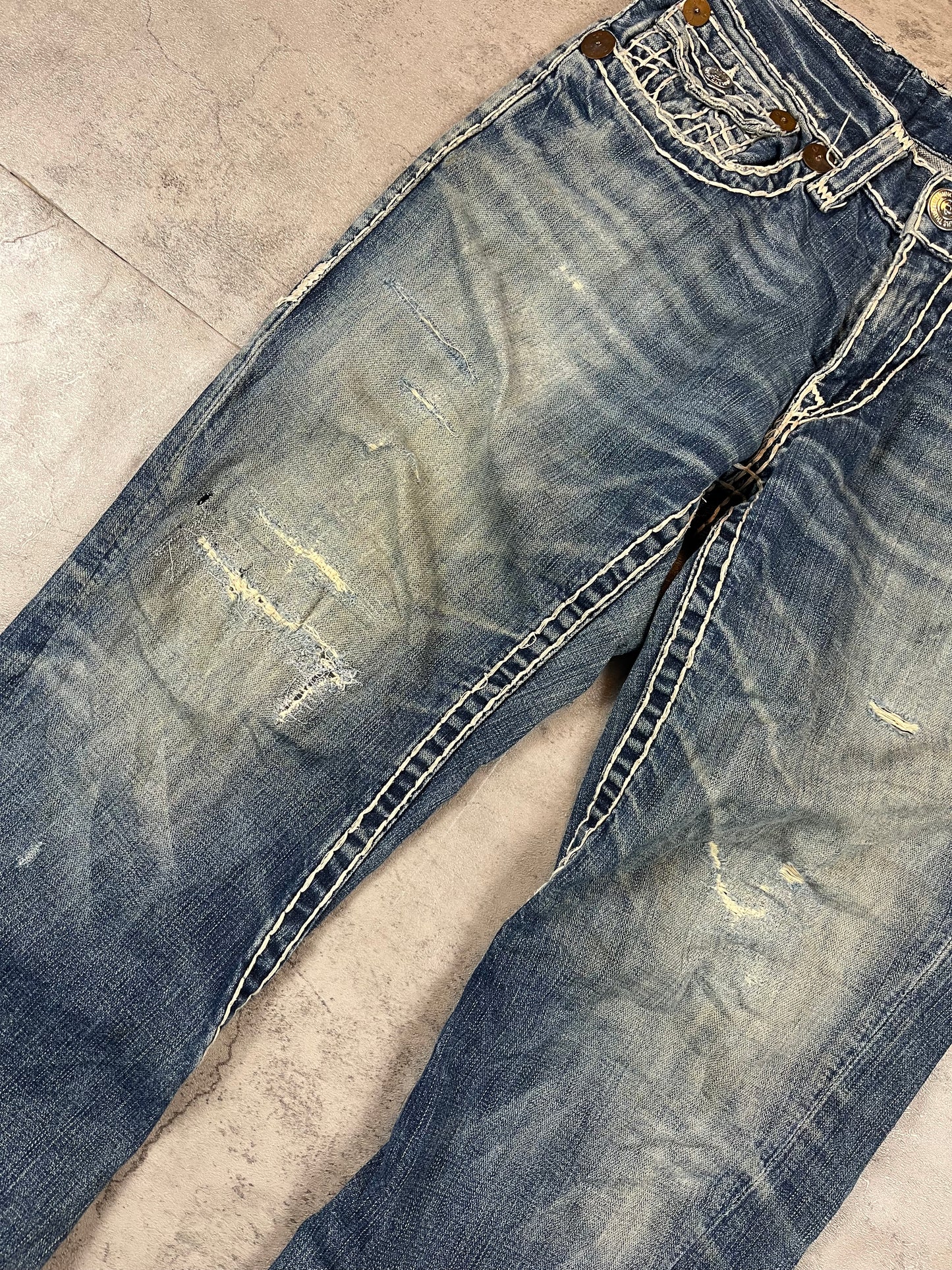 Vintage Y2k True Religion Baggy Jeans W34