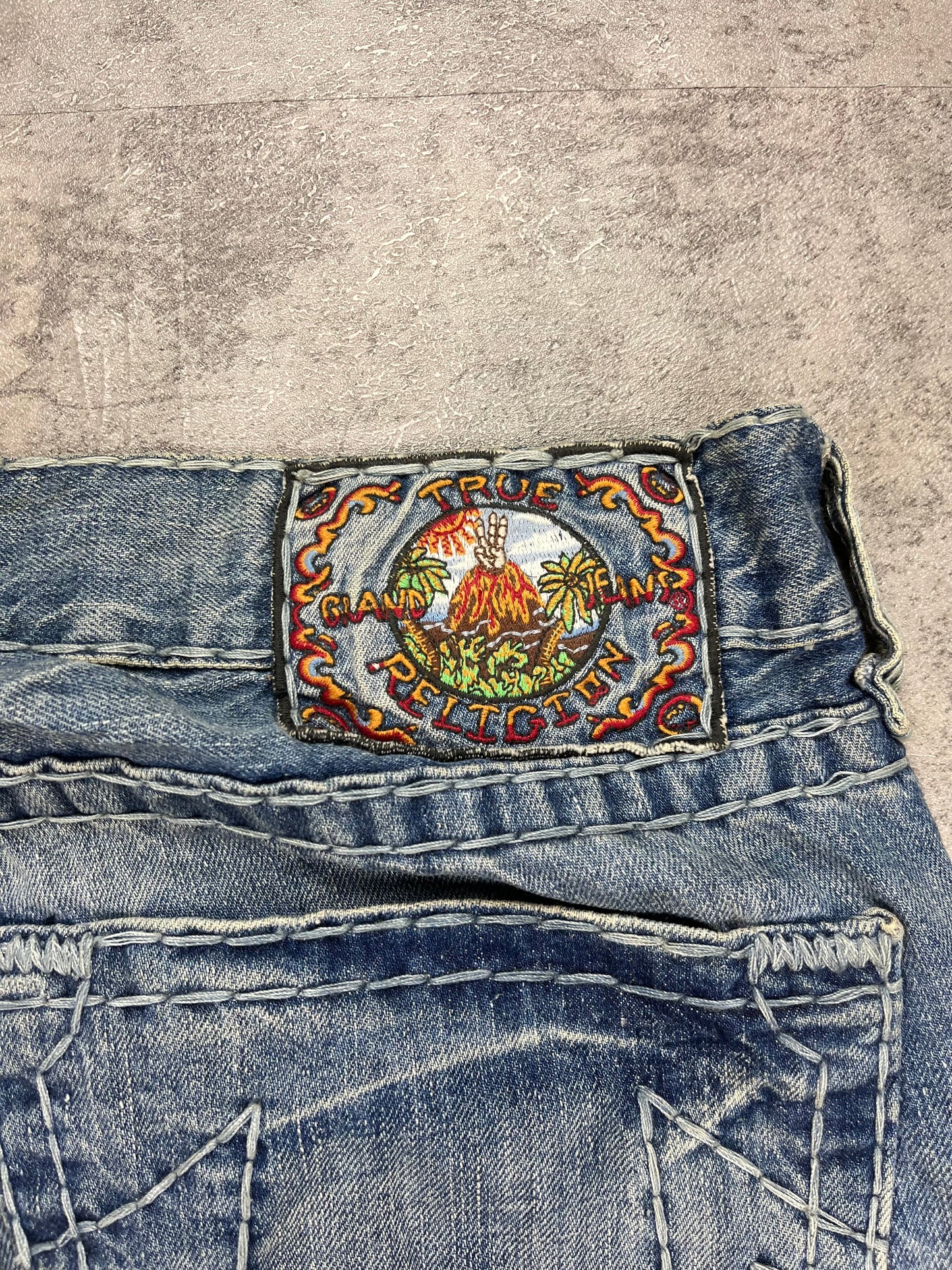 Rare True Religion Grand Jeans Baggy Straight