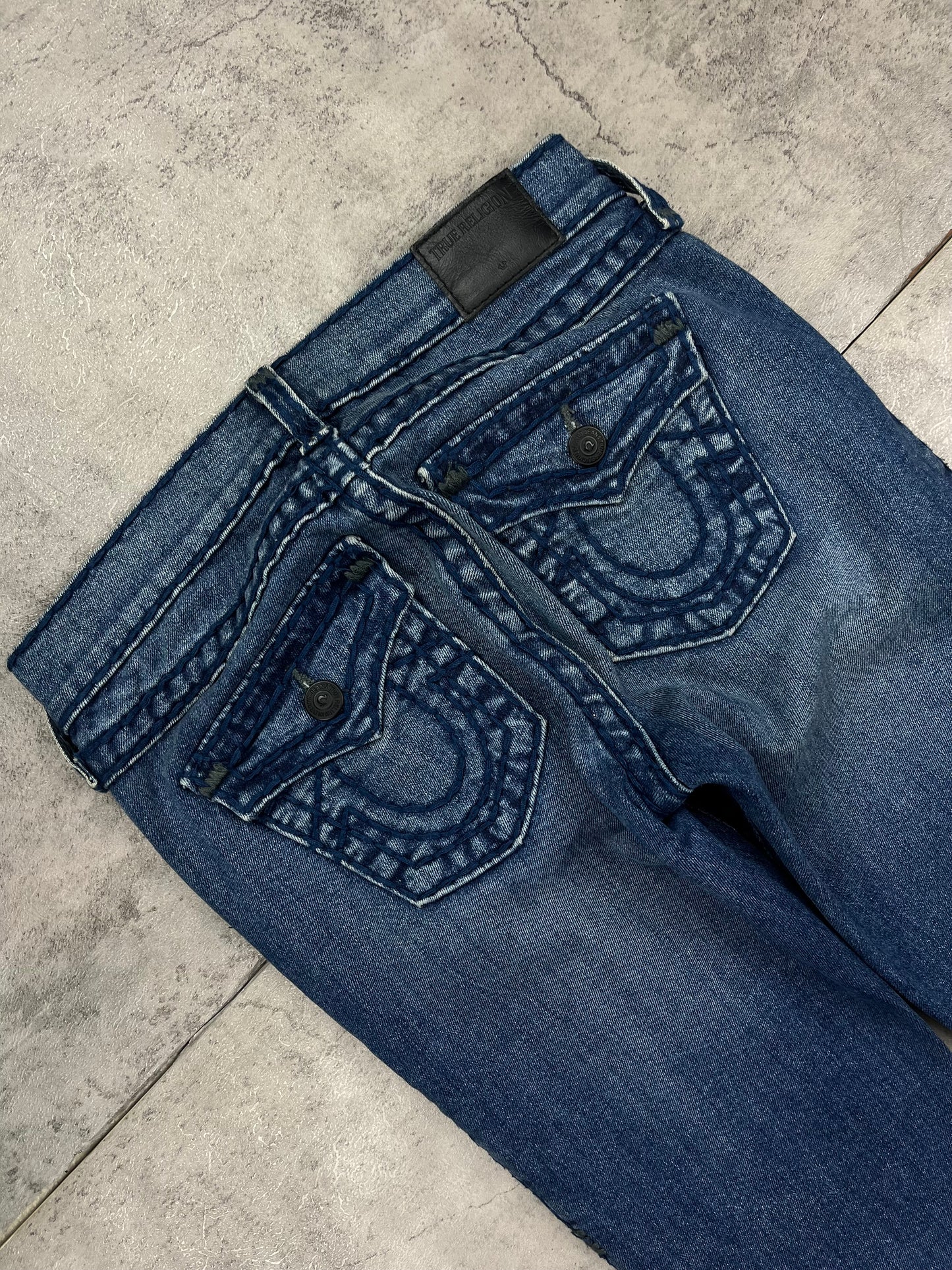 Vintage Y2K Low Waist True Religion Bootcut Flared Denim