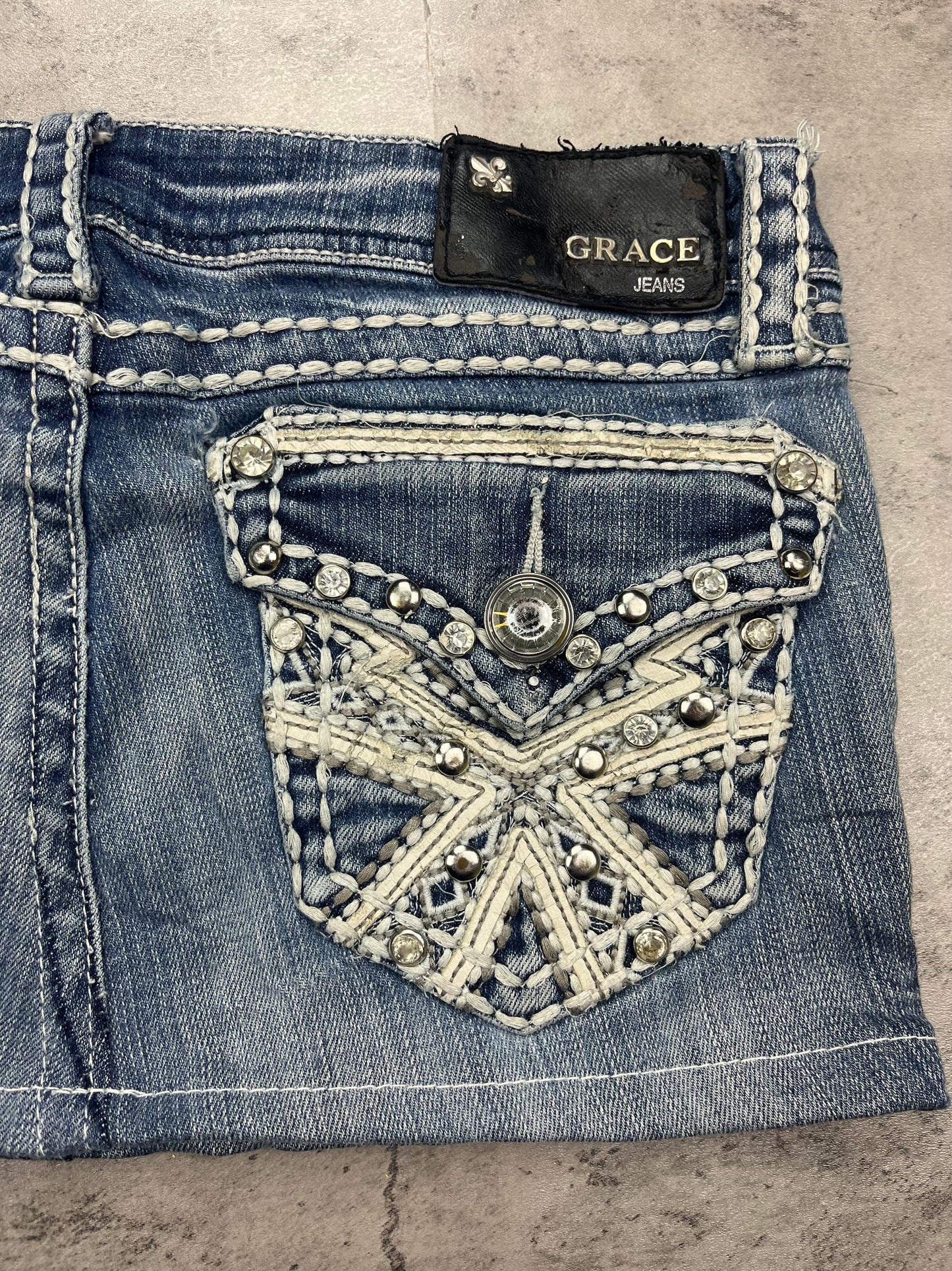 Mini Grace in LA Jeans Rock