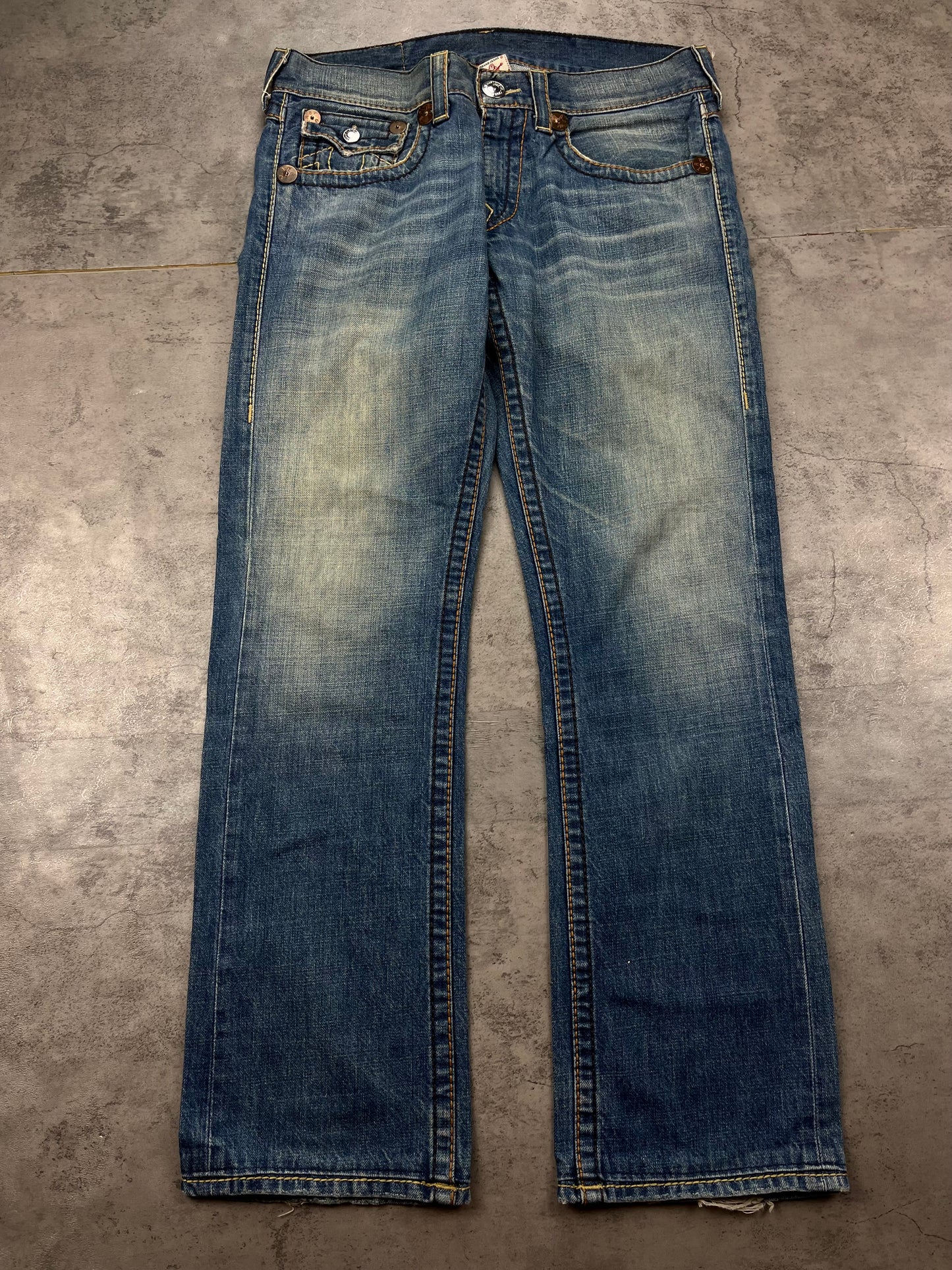 Vintage Baggy True Religion Y2k Jeans