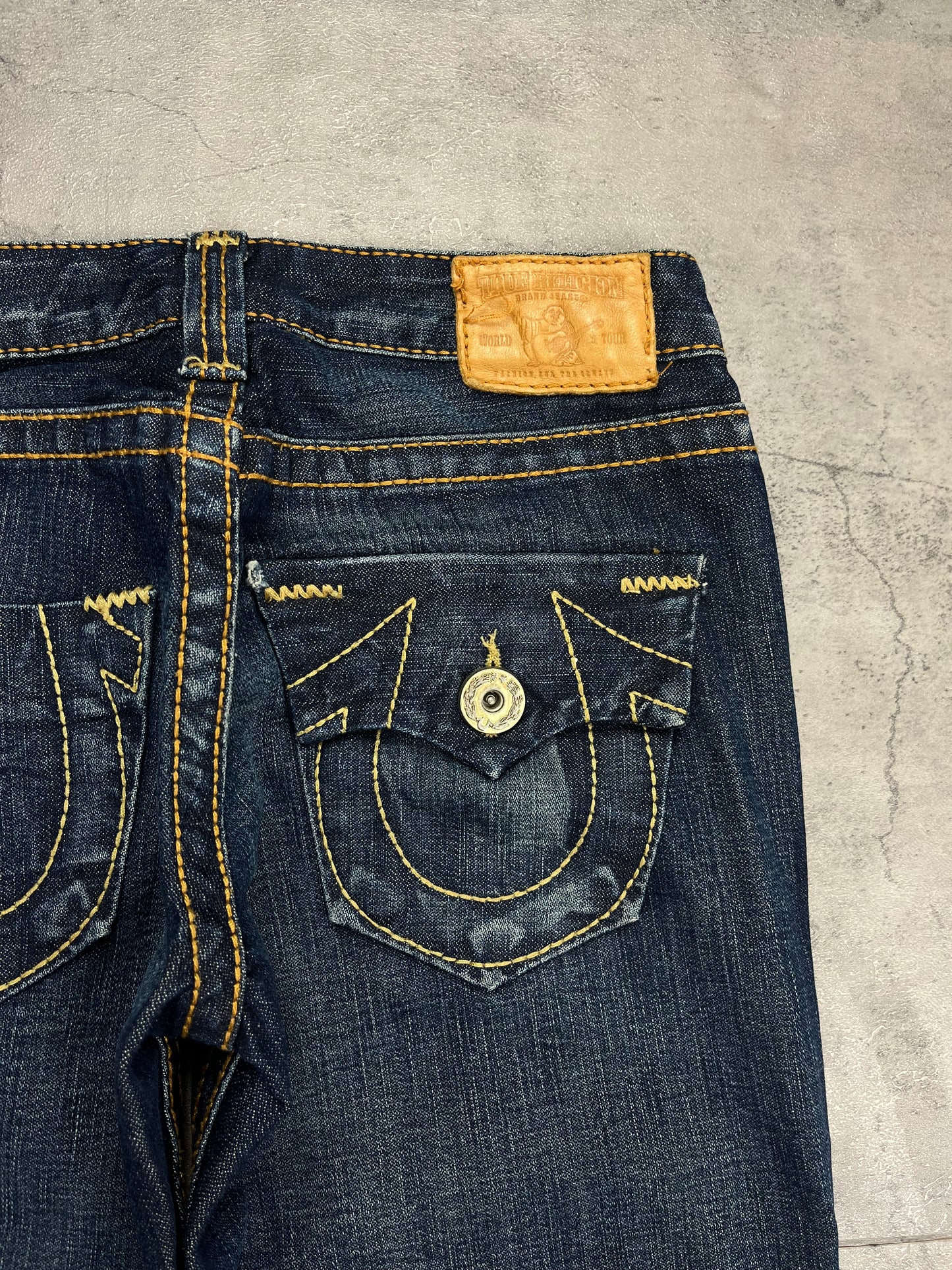 True Religion Rare Y2K Low Rise Flare Bootcut Vintage Denim