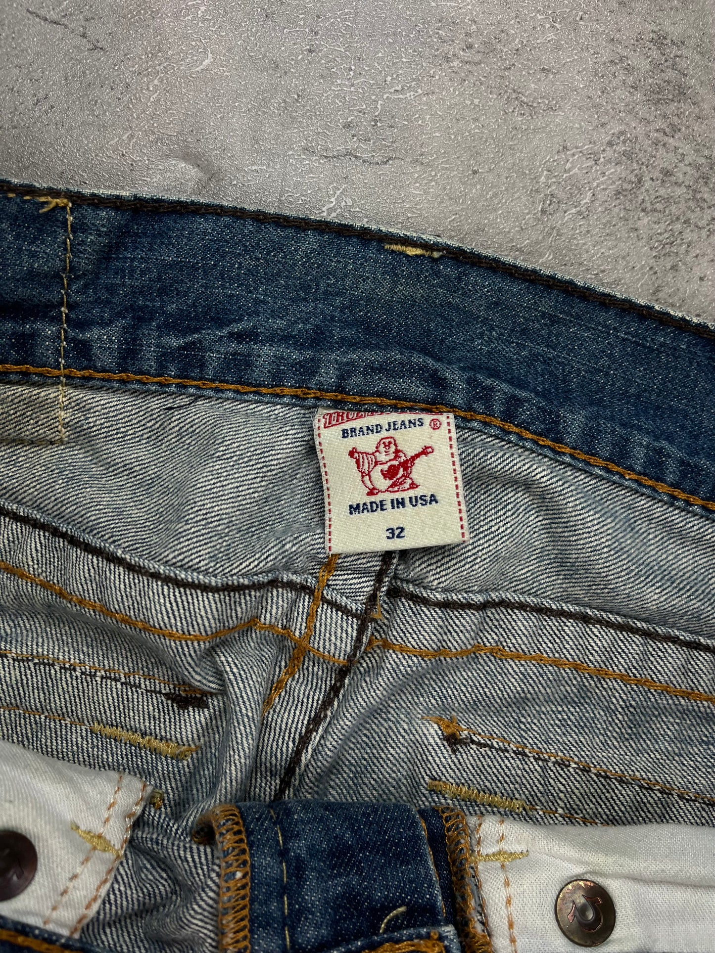 Vintage Baggy True Religion Y2k Jeans