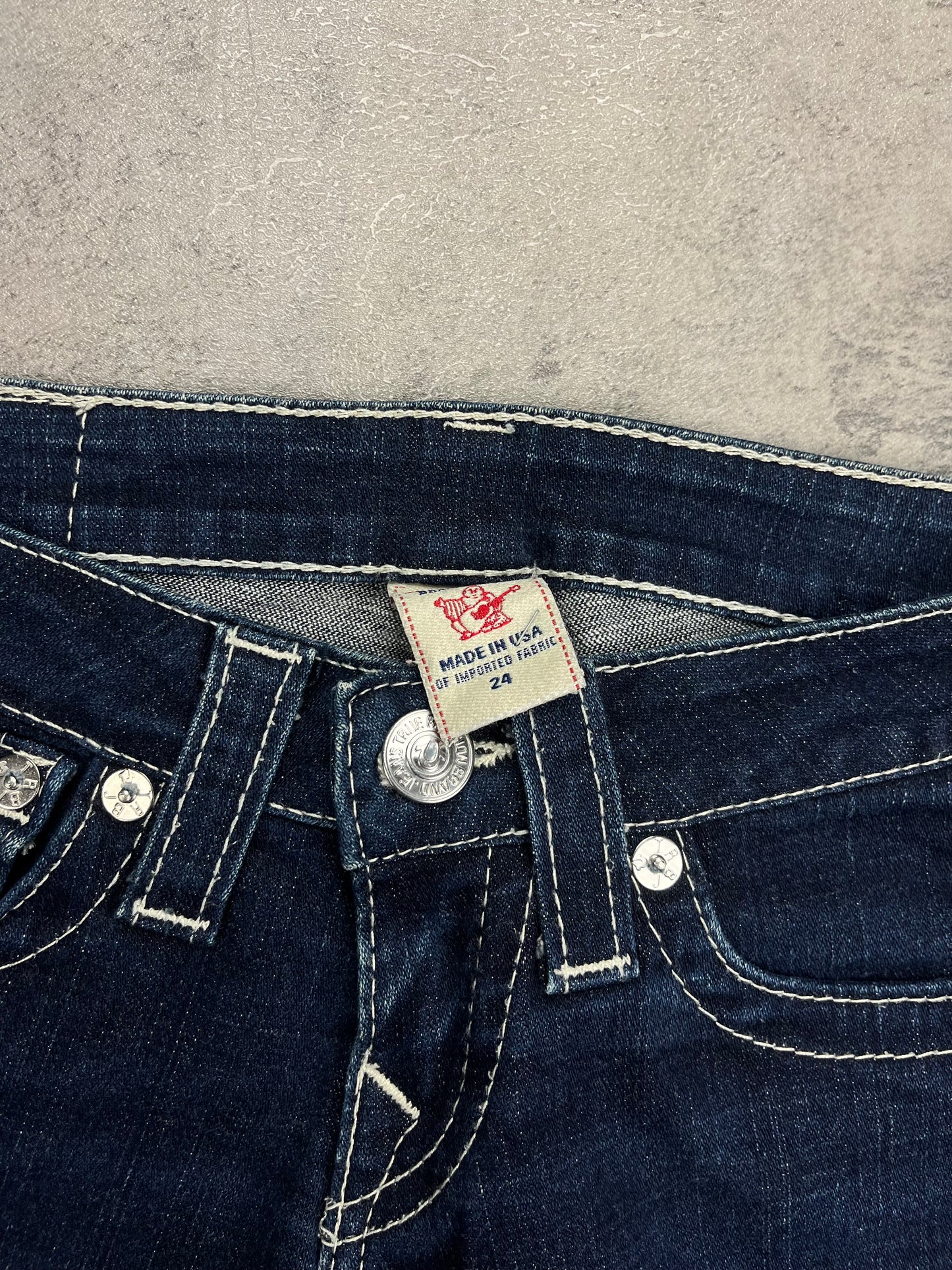 Vintage Y2K True Religion Bootcut Flared Low Waist Jeans
