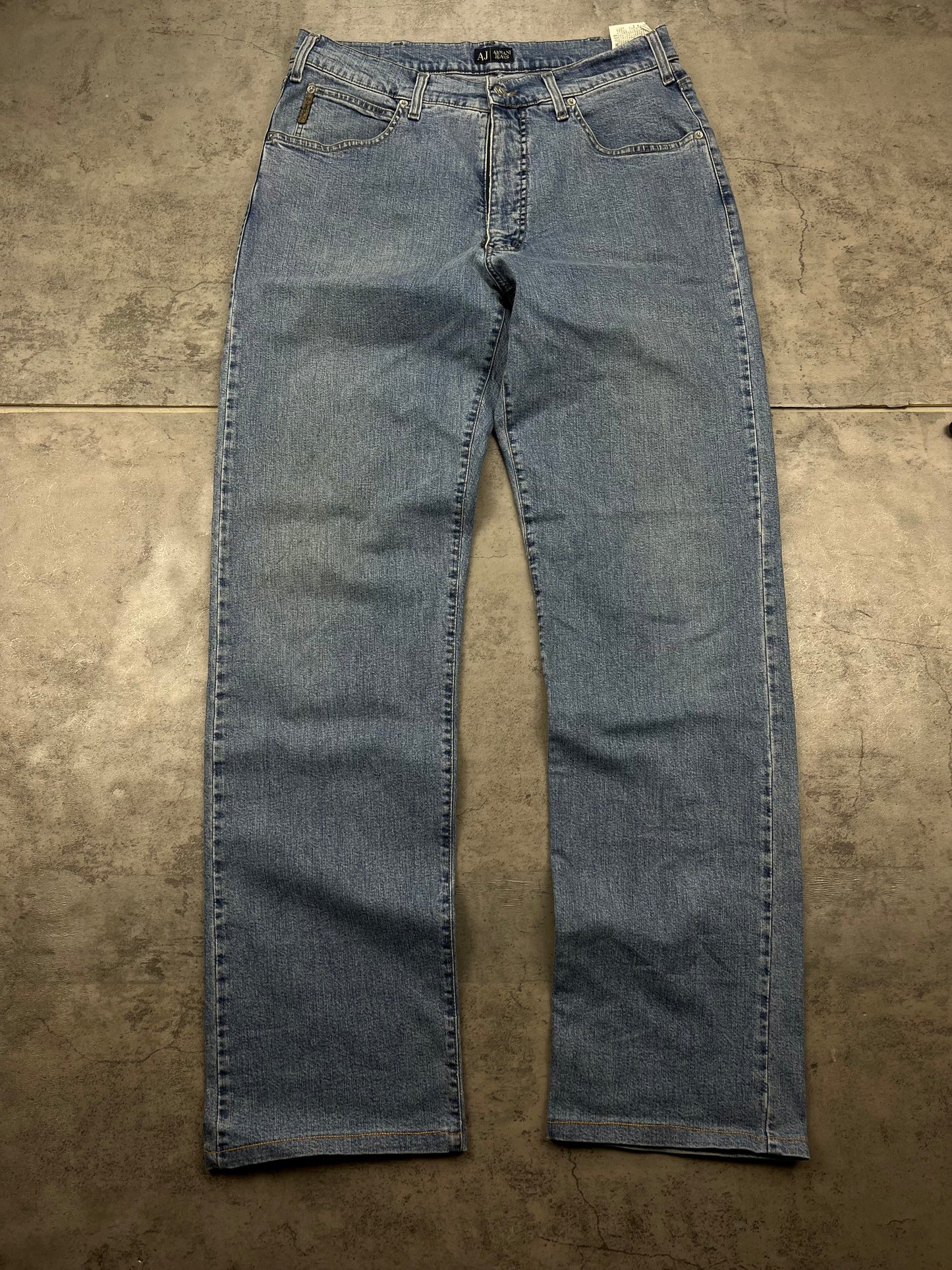 Straight Armani Y2k Pasha Style Jeans