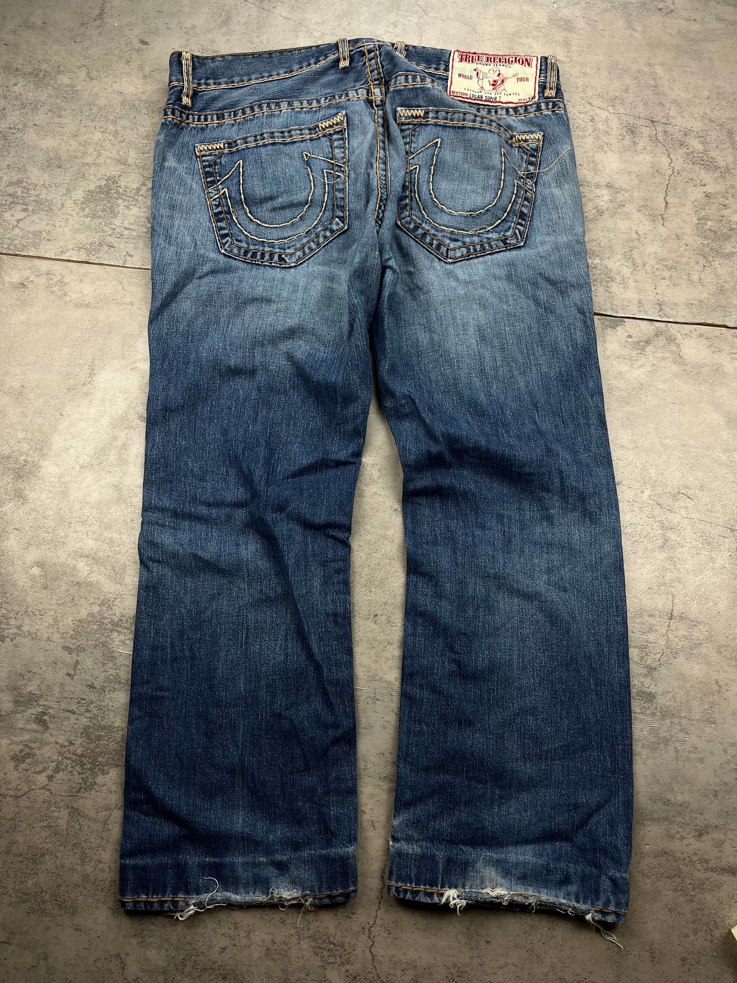 True Religion Vintage Y2k Baggy Jeans Pasha Style